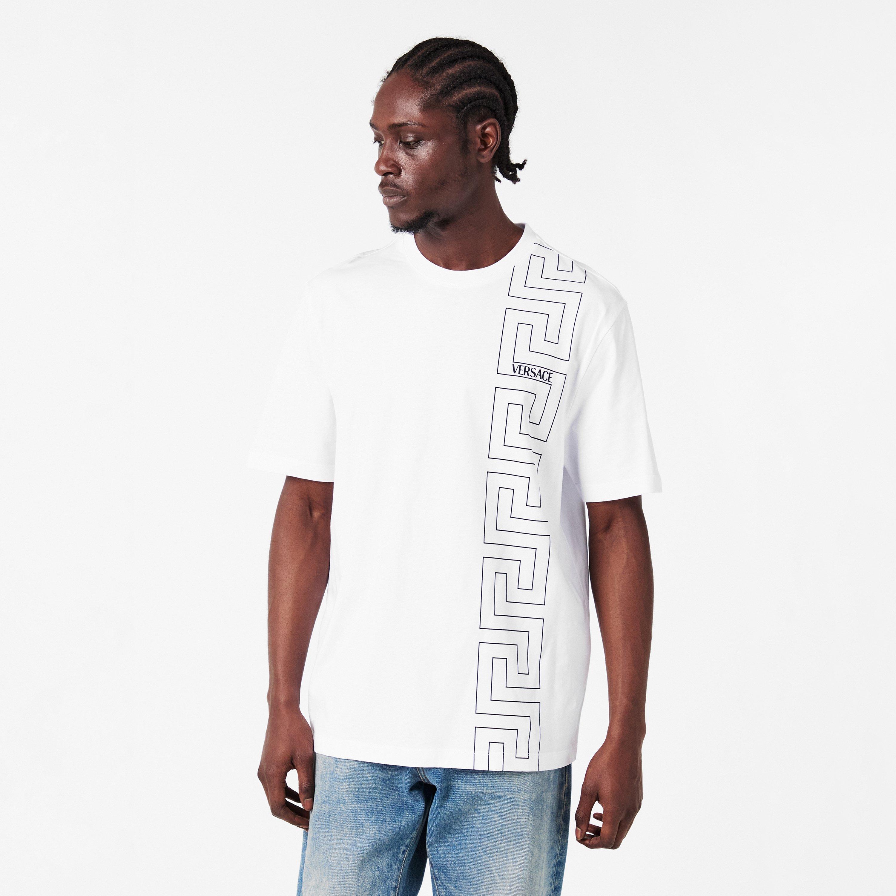 White 2W020 - Versace - Men's Grec T-Shirt - 3