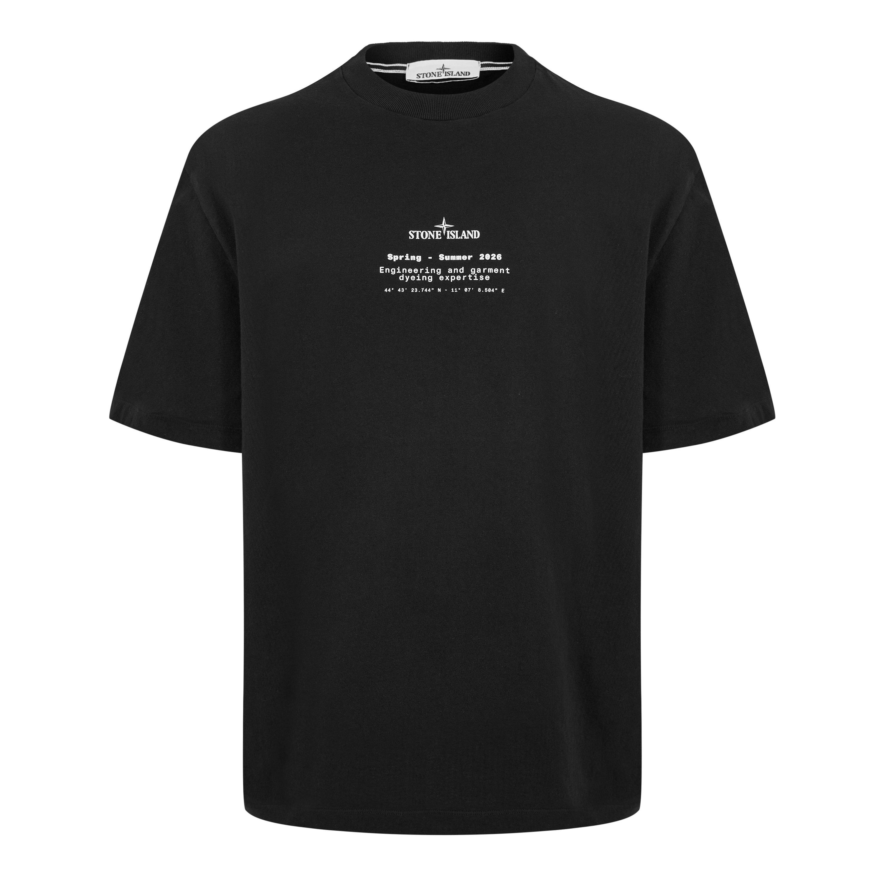 Black V0029 - Stone Island - Men's Print T-Shirt - 1