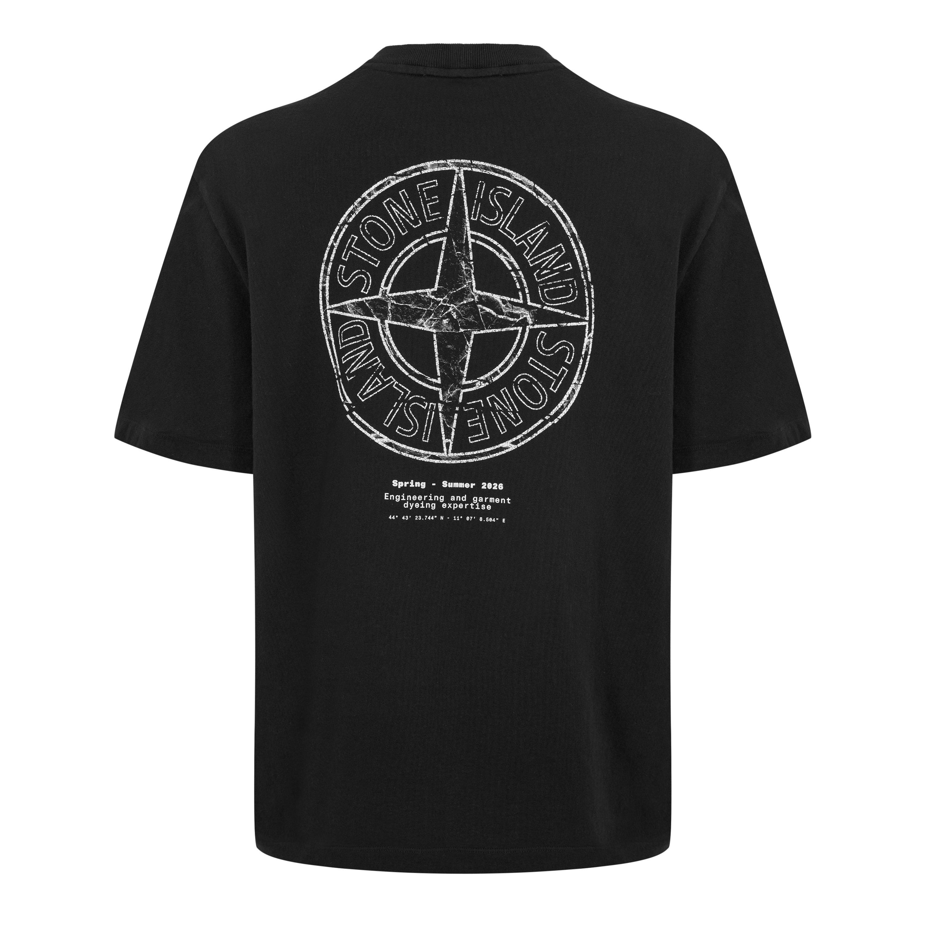 Black V0029 - Stone Island - Men's Print T-Shirt - 2