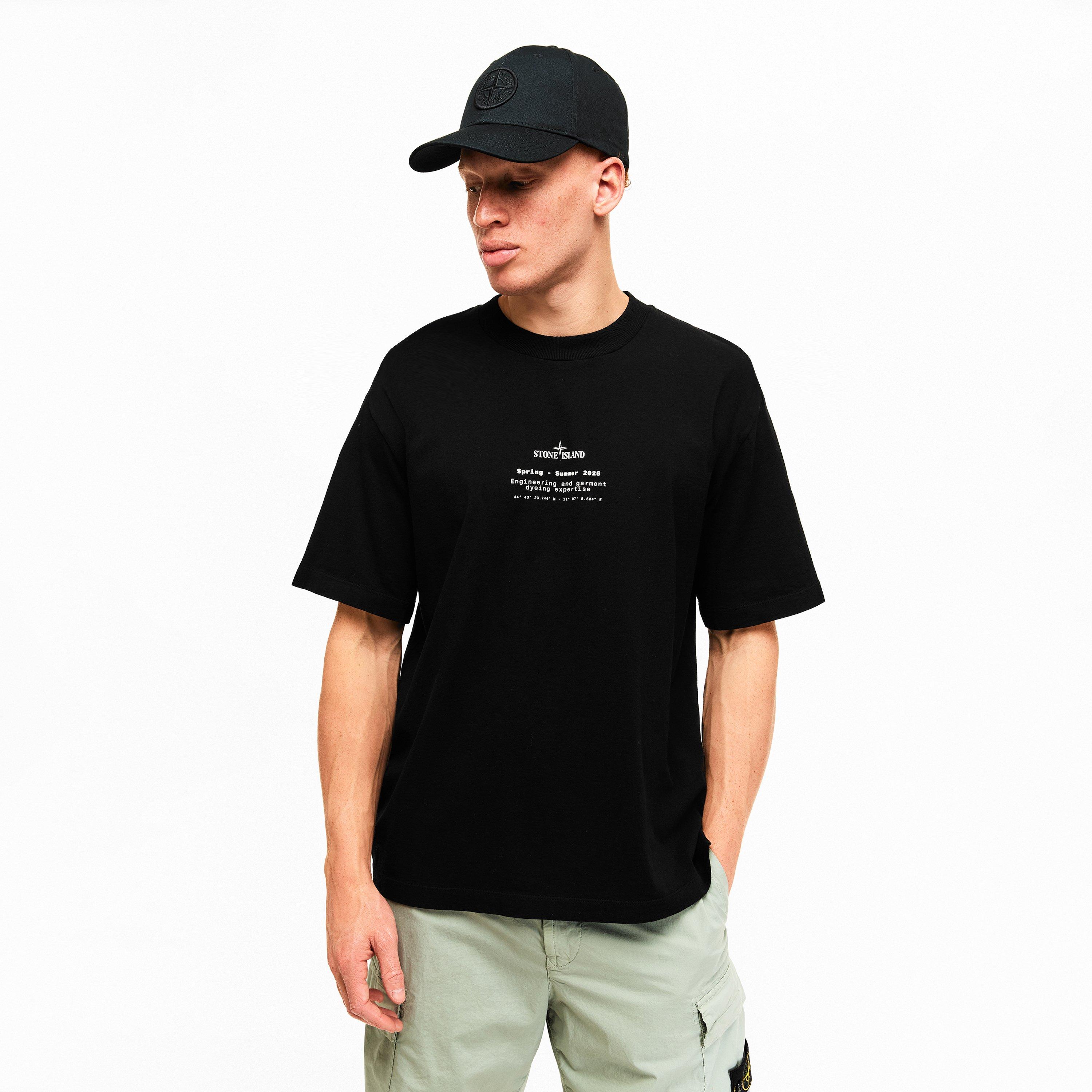 Black V0029 - Stone Island - Men's Print T-Shirt - 3