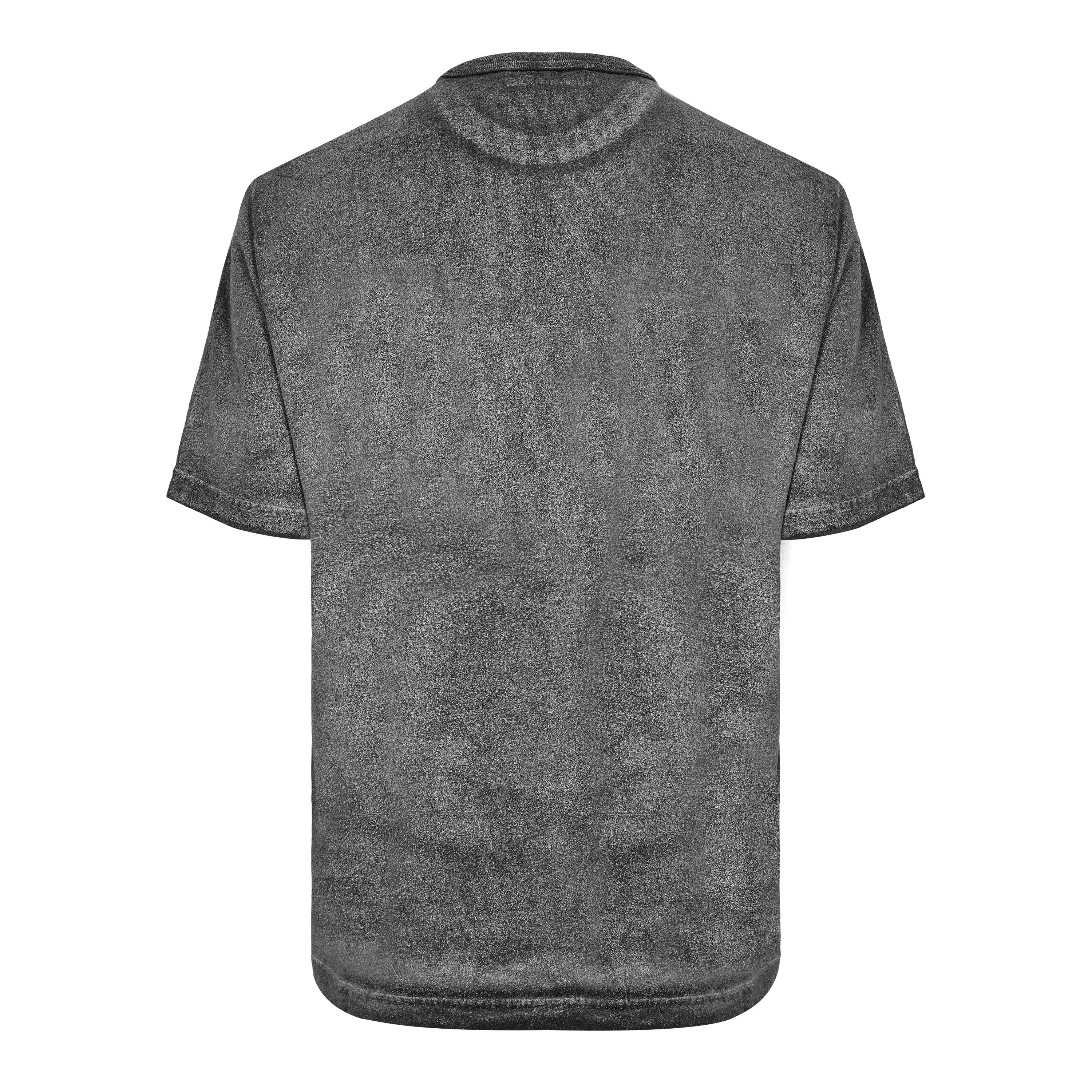 Black V0029 - Stone Island - Mens Combed Reflective T-Shirt - 2