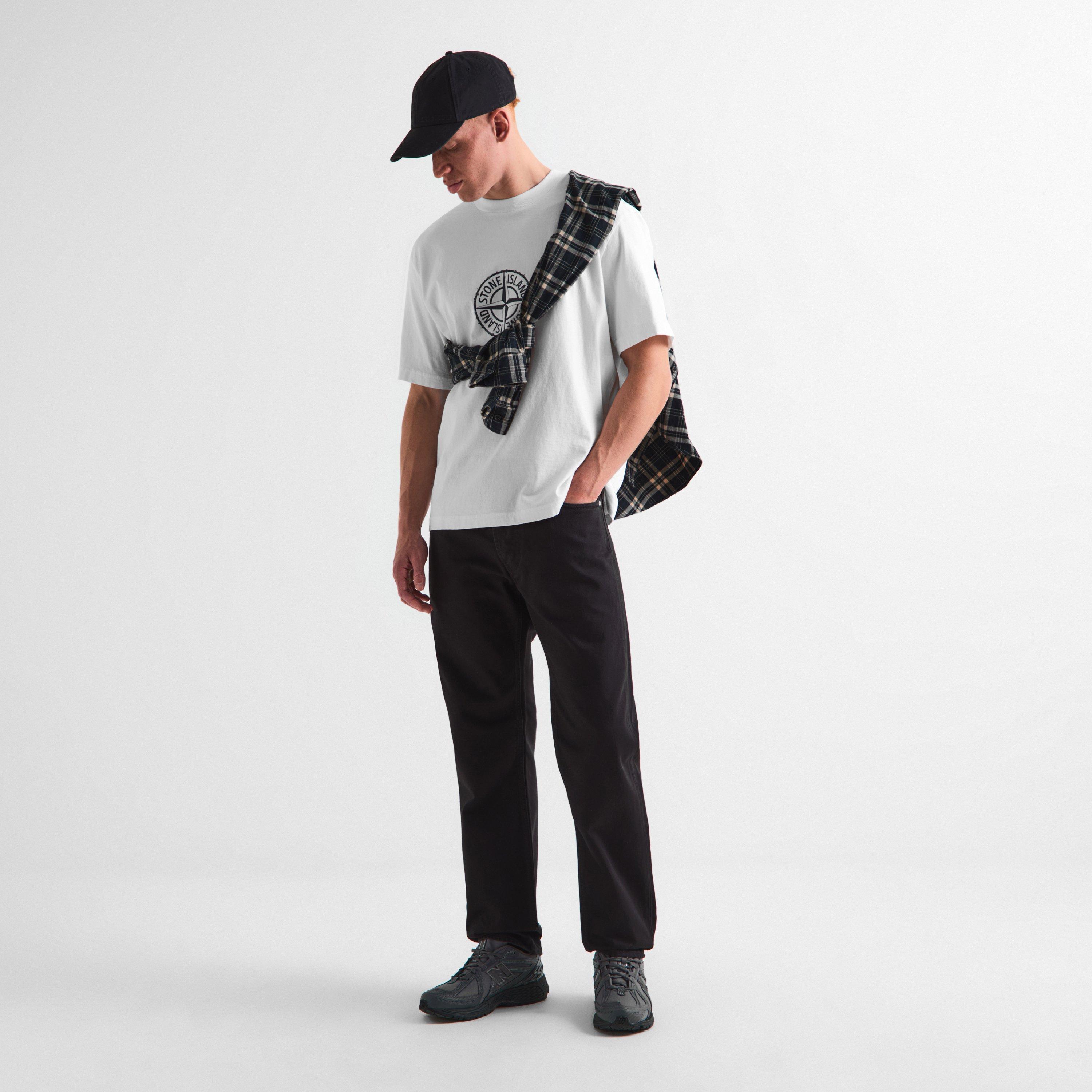 White V001 - Stone Island - Men's T-Shirt - 6