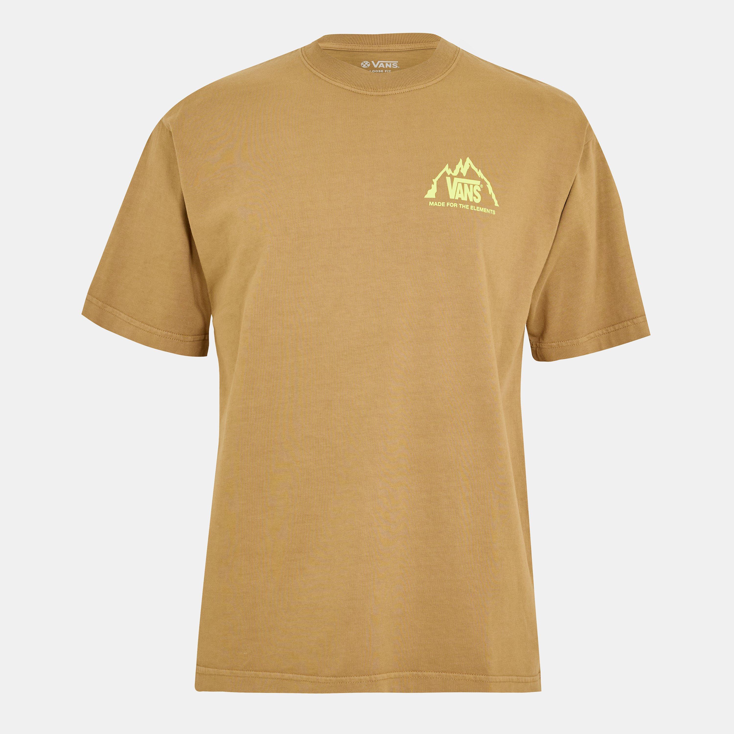 Vans Adults Mte Crestline Short-Sleeve Egret T-Shirt