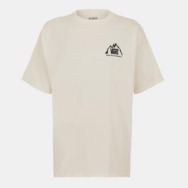 Vans Adults Mte Crestline Short-Sleeve Egret T-Shirt