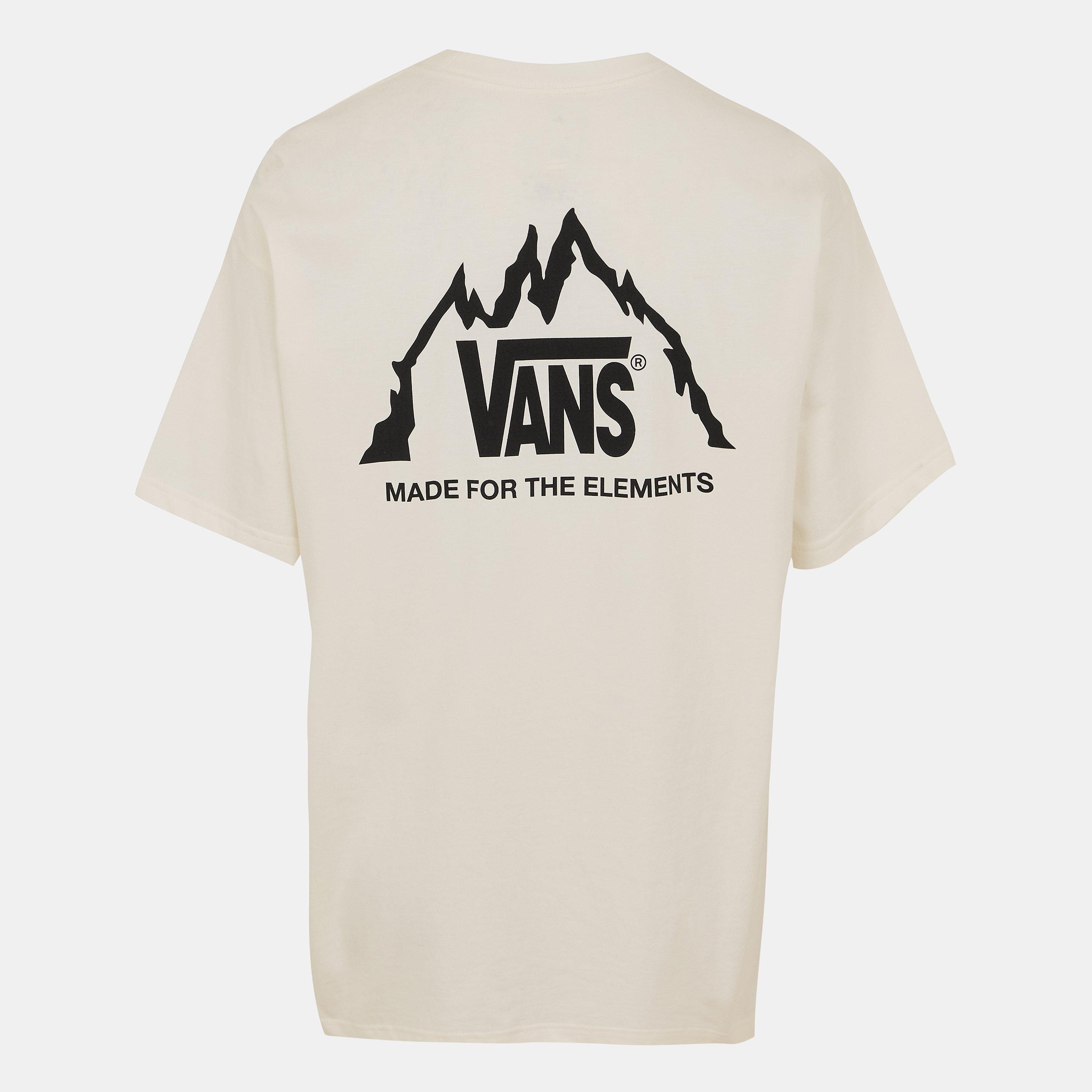 Egret - Vans - Adults Mte Crestline Short-Sleeve Egret T-Shirt - 2