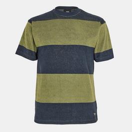 Vans Bergman Stripe Ss Parisian Night T-Shirt Unisex Adults