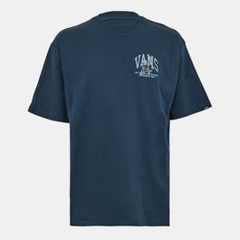 Vans Pickle Champ Ss Navy T-Shirt Unisex Adults