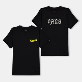 Vans Daisy Break Ss Black T-Shirt Unisex Kids