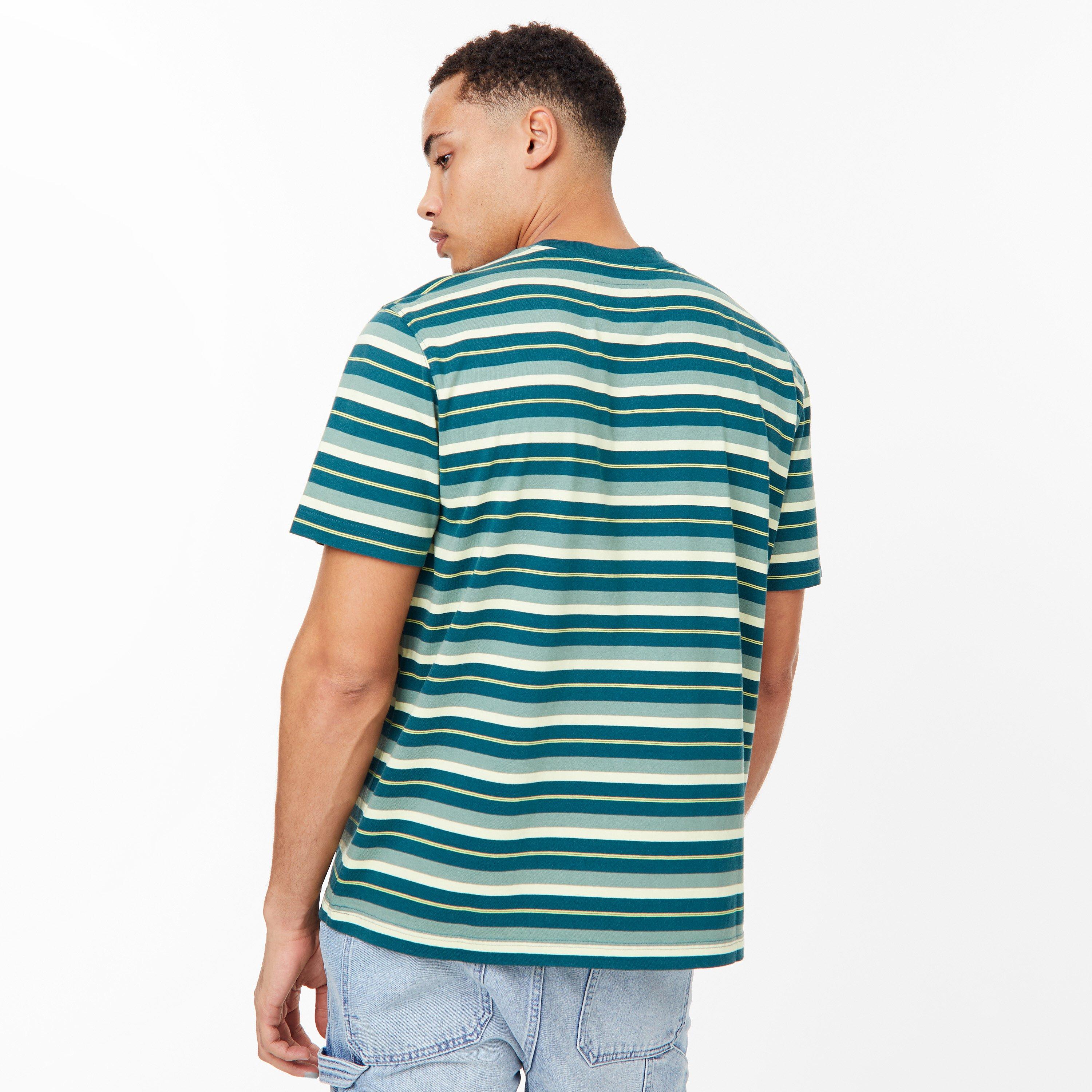 Rich Teal - Jack Wills - Striped T-shirt - 2