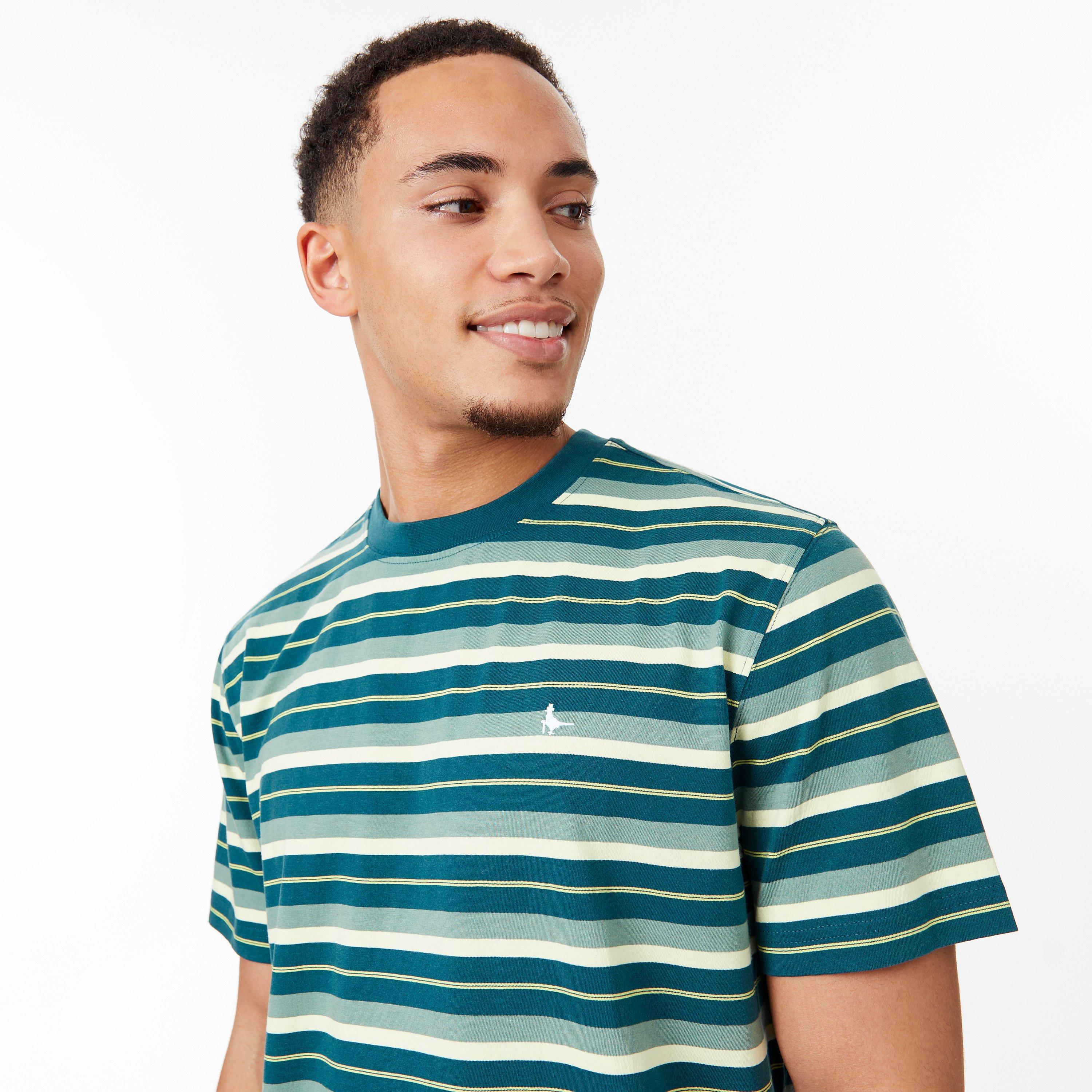 Rich Teal - Jack Wills - Striped T-shirt - 3