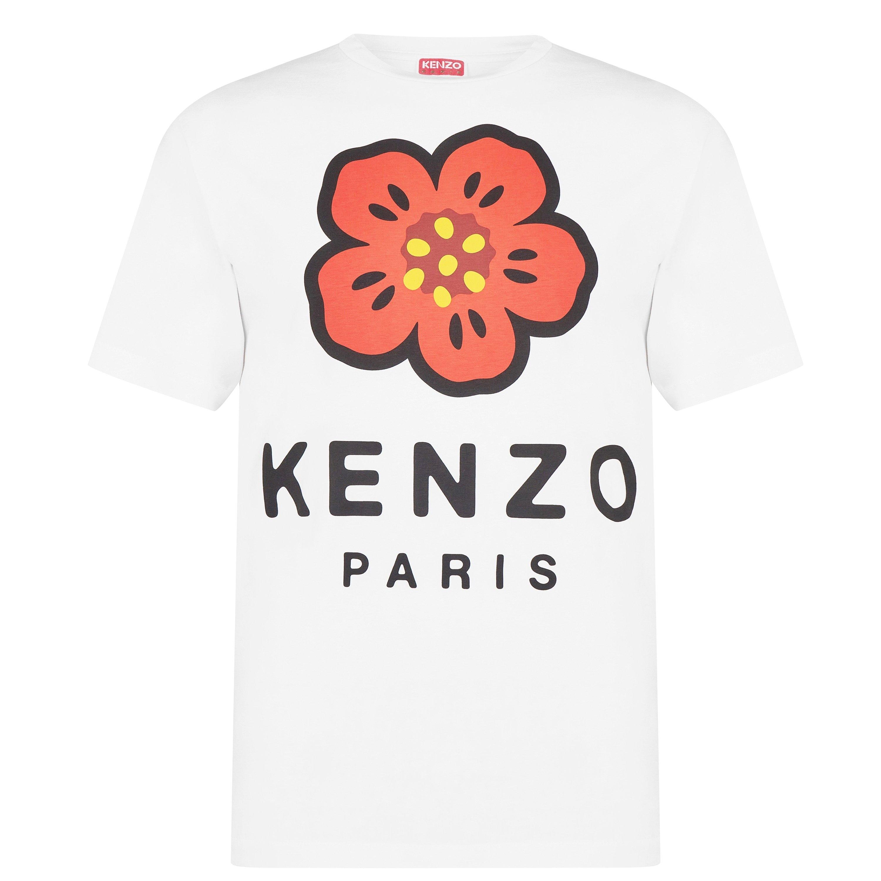 White 01 - Kenzo - Boke Flower T Shirt - 7