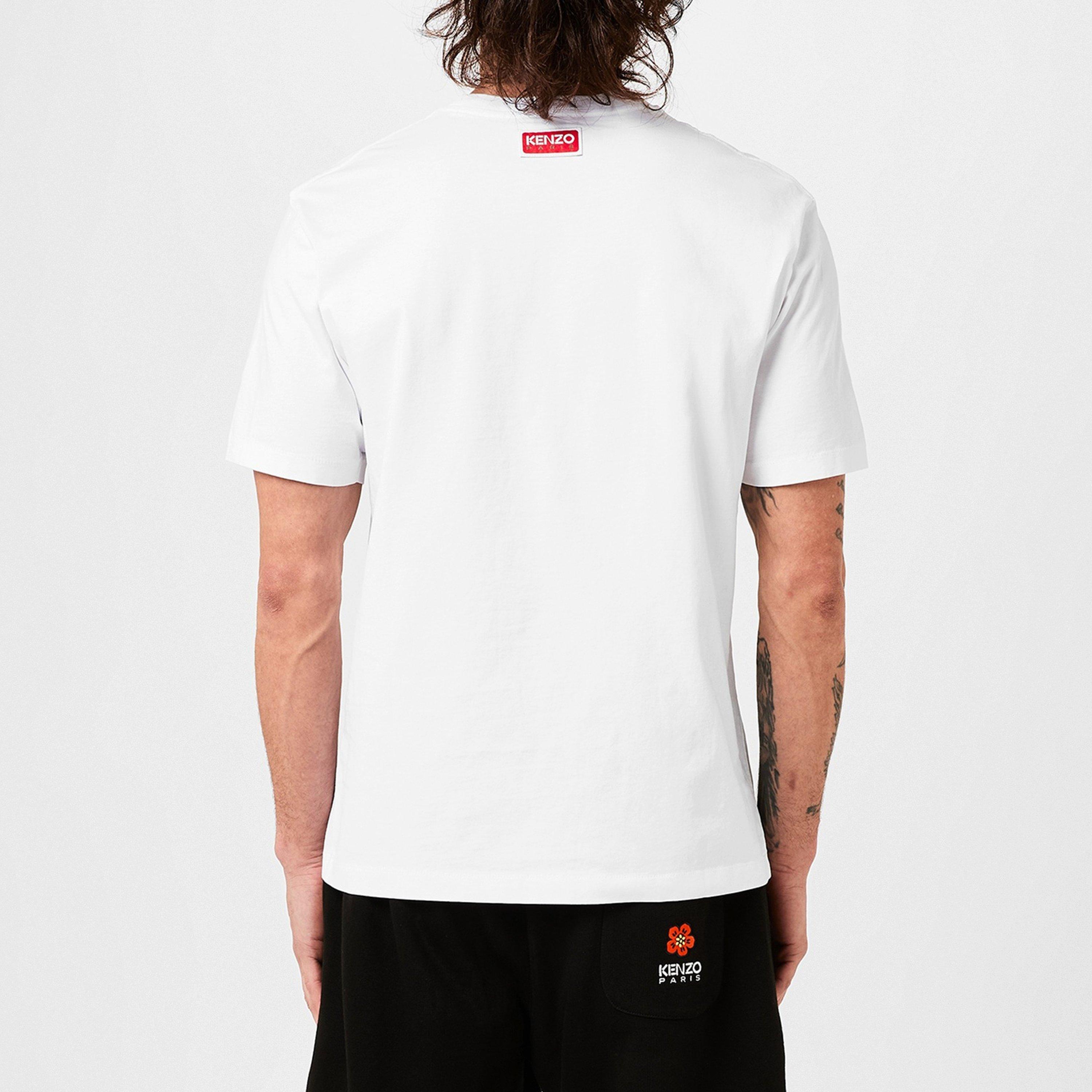 White 01 - Kenzo - Boke Flower T Shirt - 4