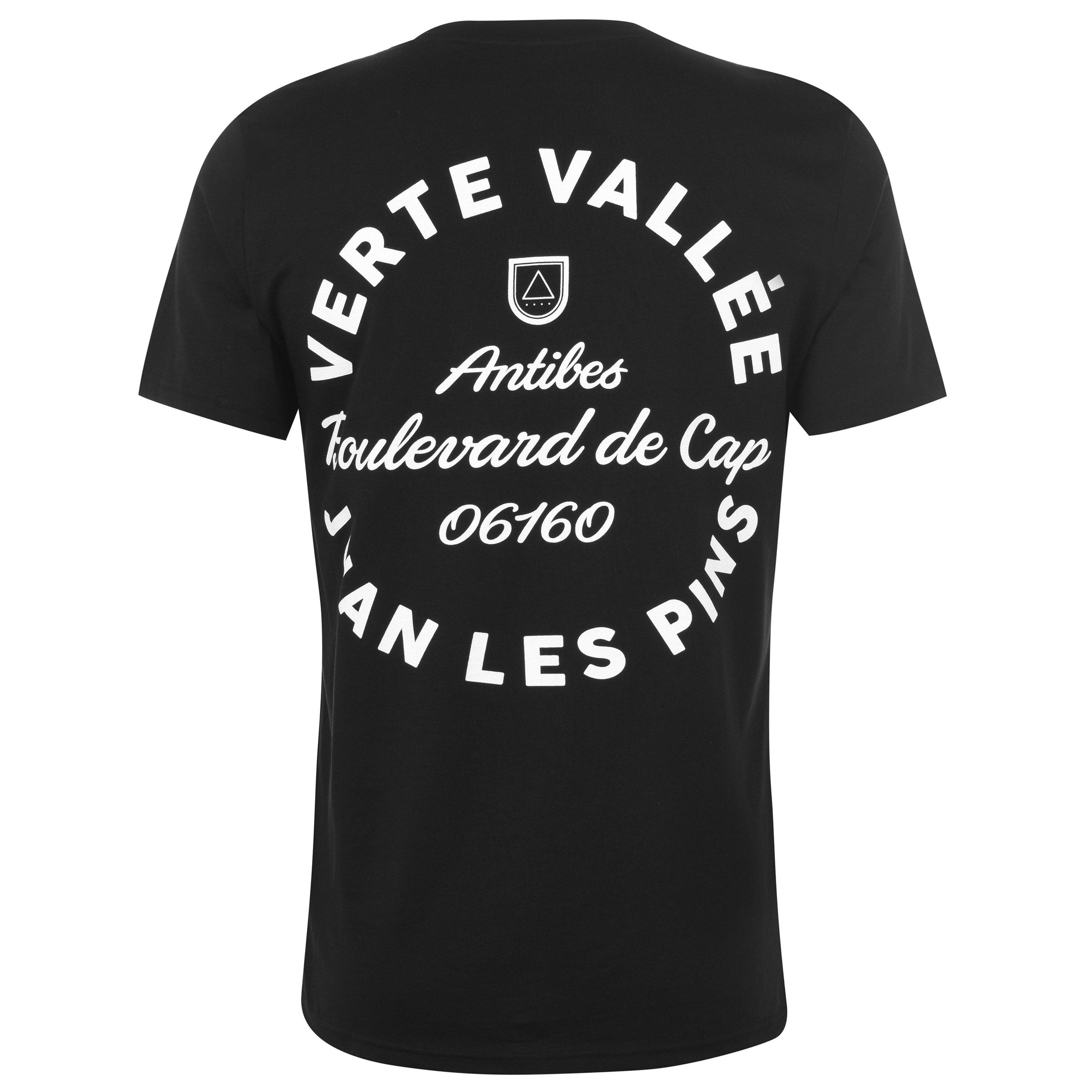 Preto - Verte Vallee - Short Sleeve Print T Shirt - 6