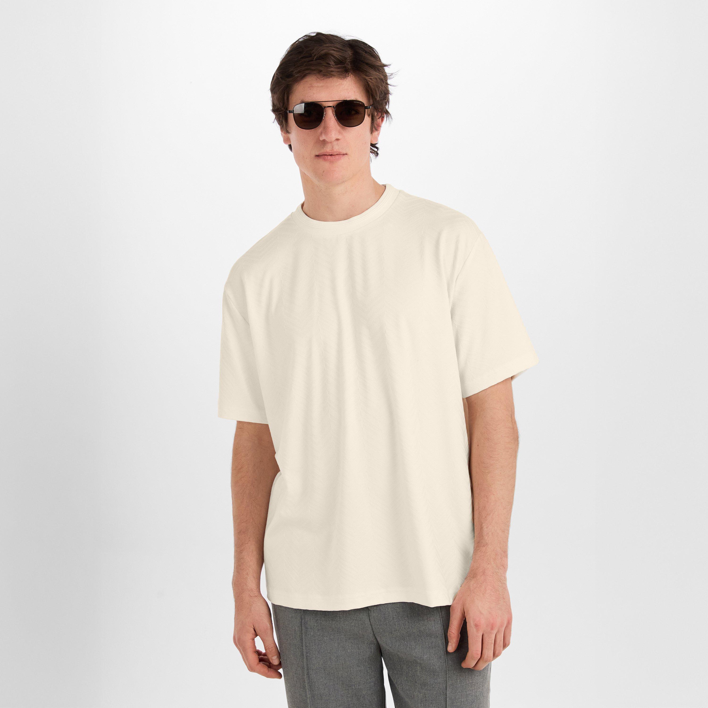 White 012 - Prevu - Mens Abrey T-Shirt - 3