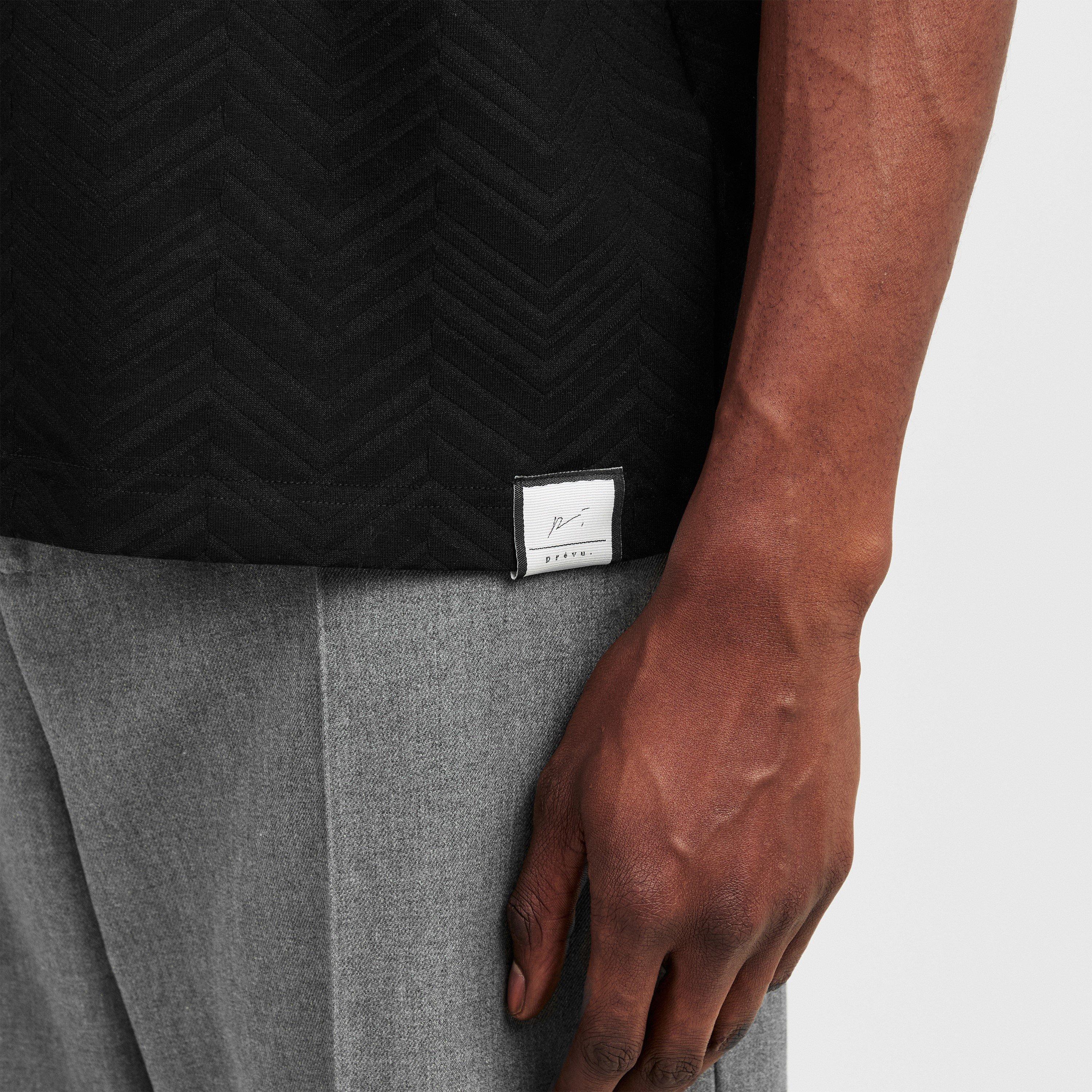 Black 001 - Prevu - Mens Abrey T-Shirt - 5