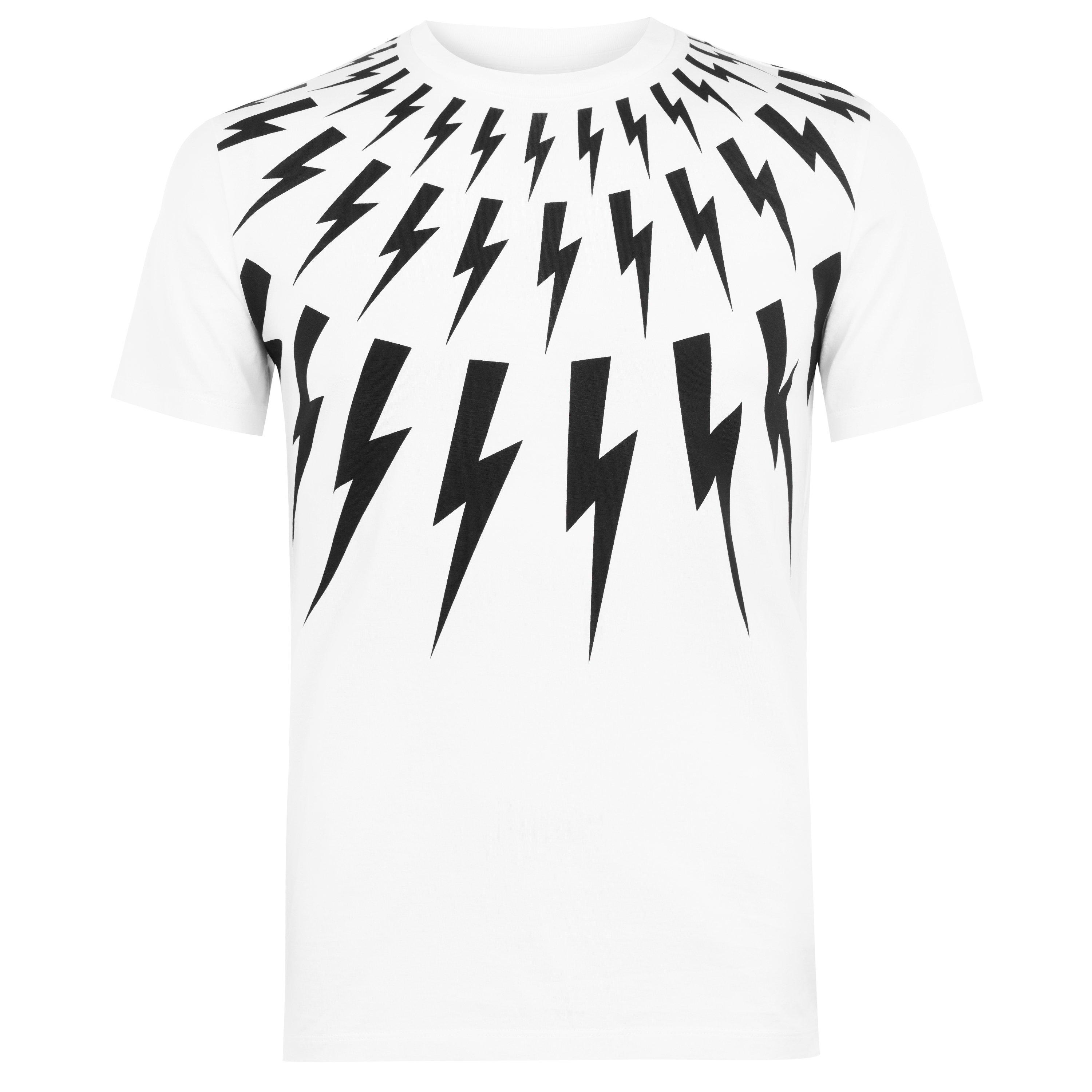 Neil Barrett Lightning Bolt T Shirt | Cruise Fashion