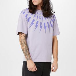 Neil Barrett Lightning Bolt T Shirt