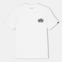 Vans Old Skool Ss White T-Shirt Unisex Kids