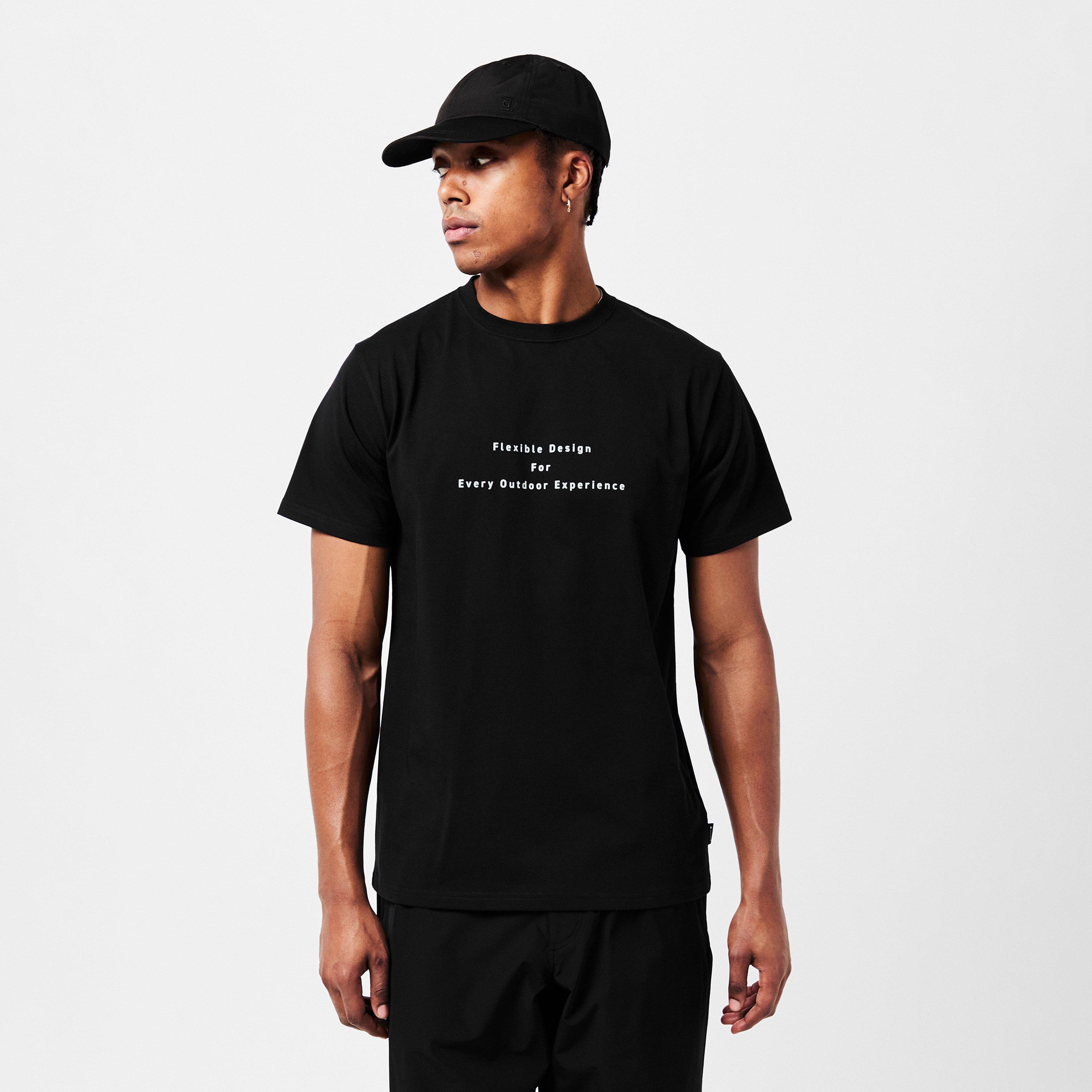 Black - Snow Peak - Men's Regular Fit T-Shirt - 3