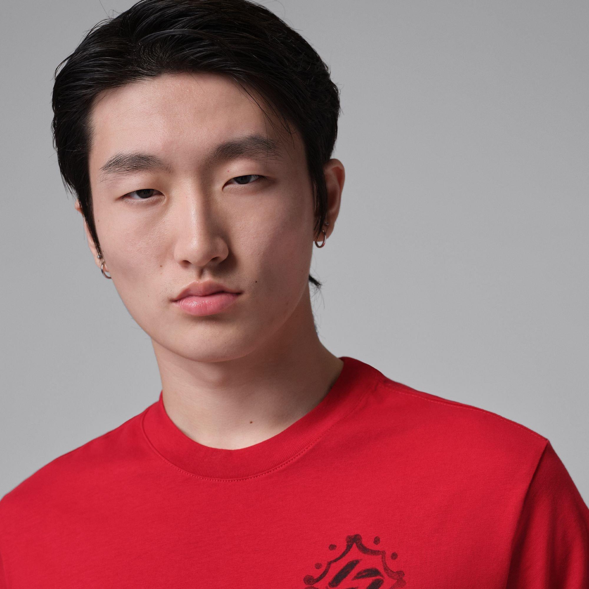 Red/Black - Air Jordan - Jordan Luka GFX Tee Sn62 - 3