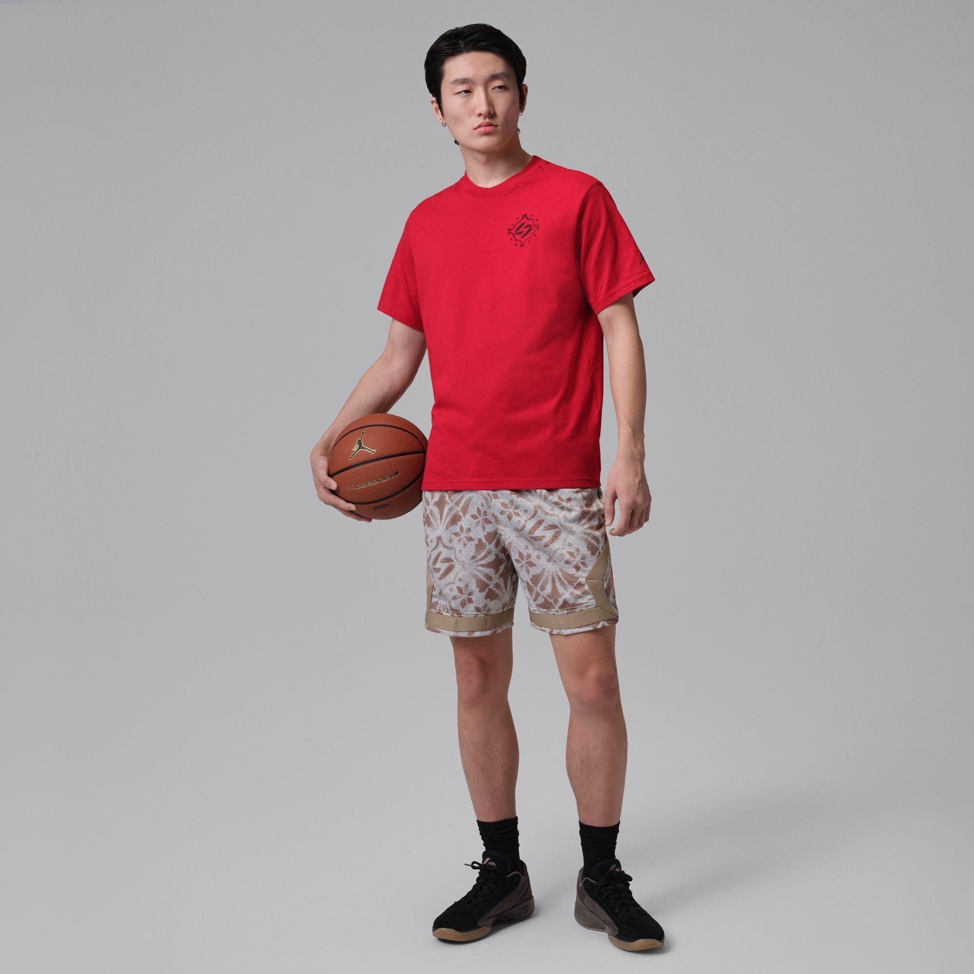 Red/Black - Air Jordan - Jordan Luka GFX Tee Sn62 - 6