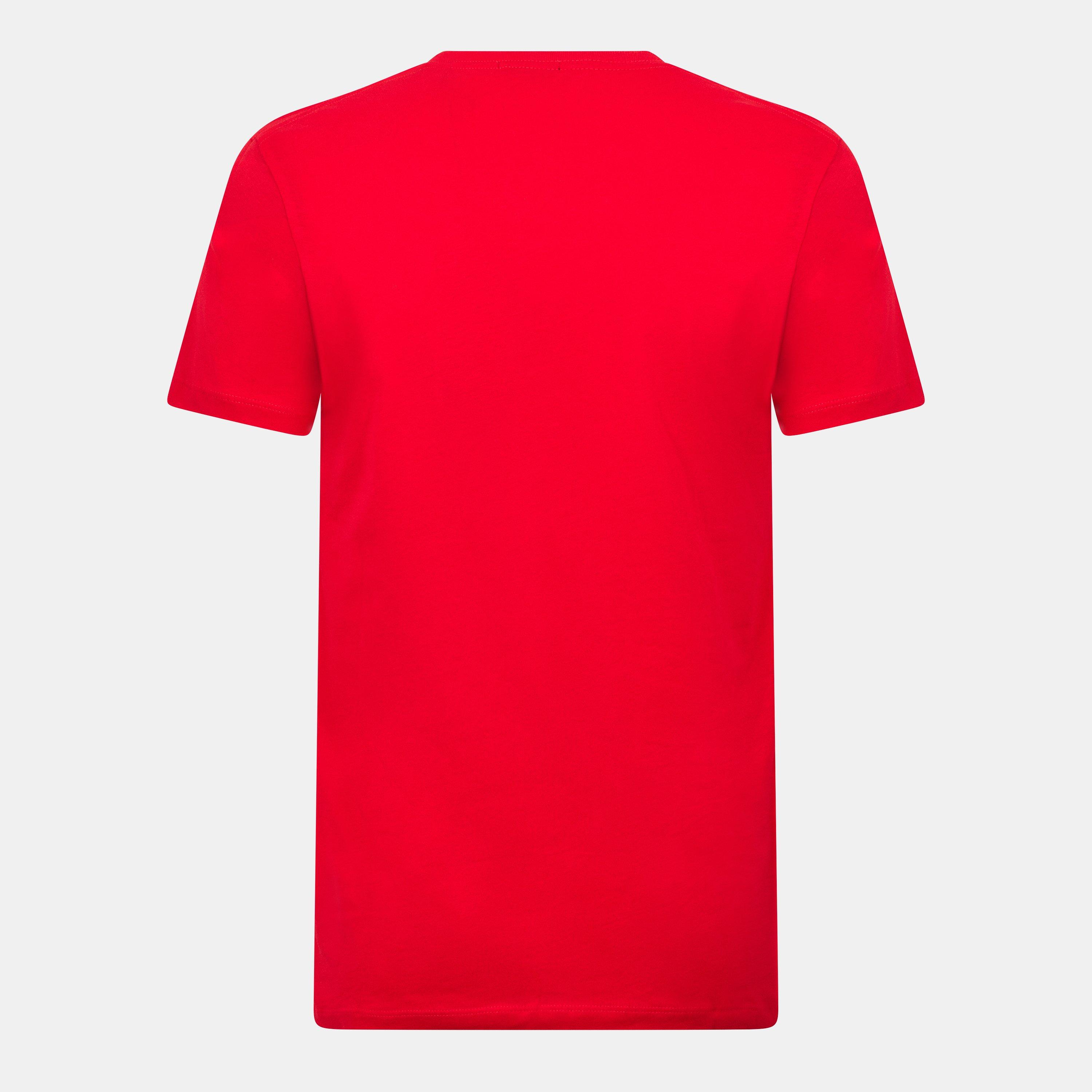 Bright Red - Boss - Mens BOSS Short Sleeve T-Shirt - Regular Fit (Tessler) - 2