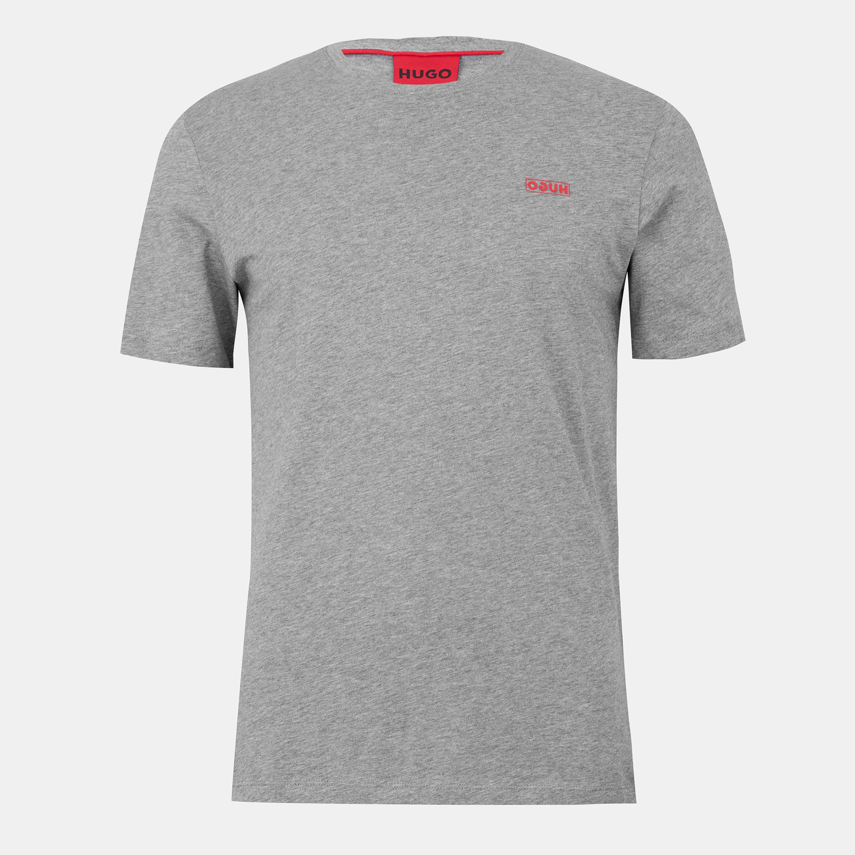 Hugo Men's Dero T-Shirt - Medium Grey - S