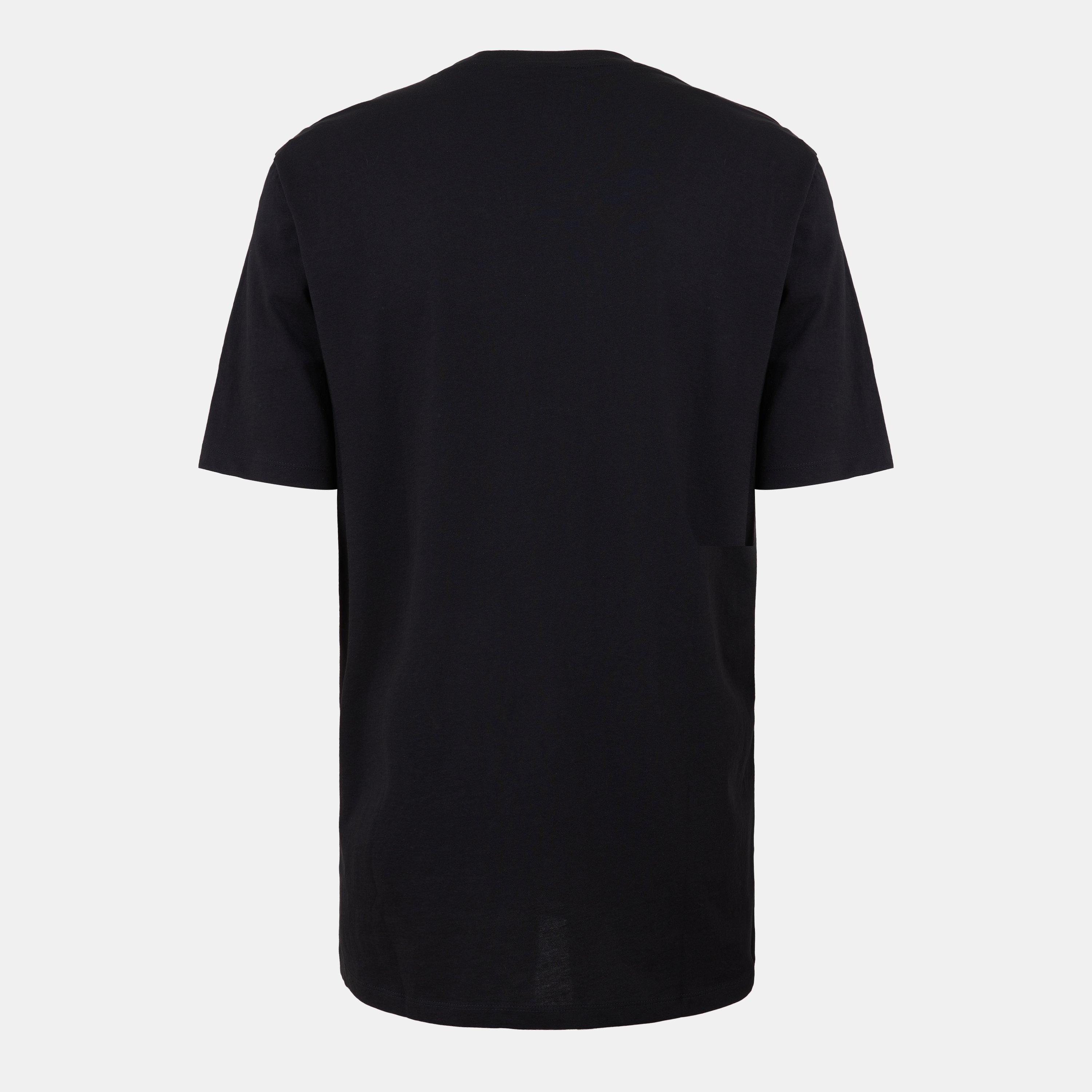 Black - Hugo - Men's Dero Regular Fit T-Shirt - 2