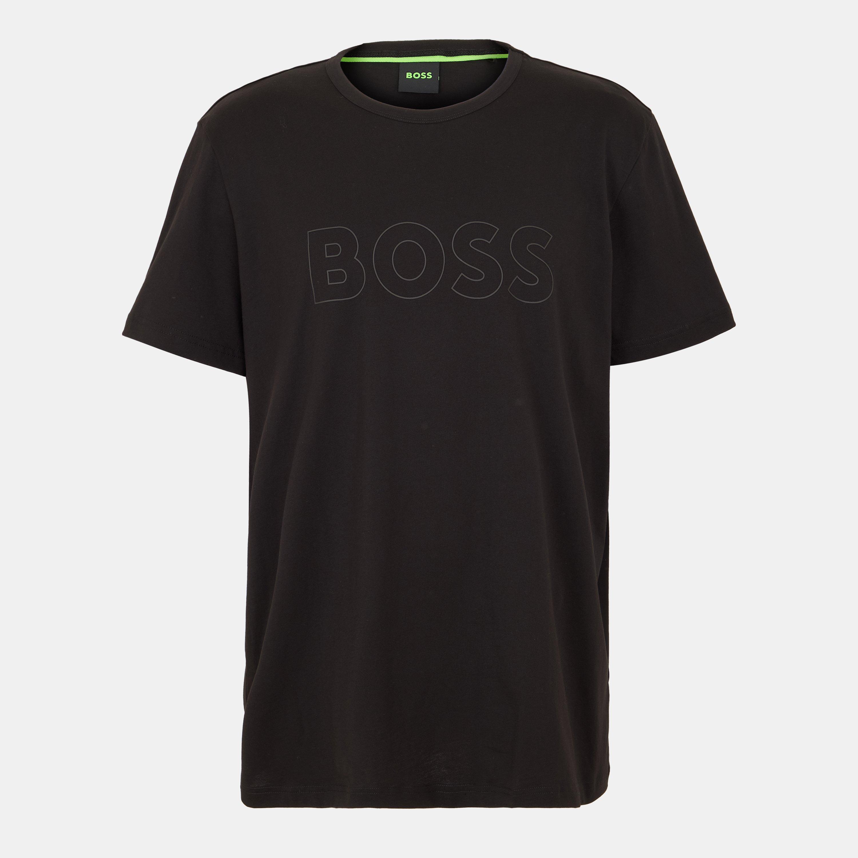 Black - Boss - Men's Teebo Regular Fit T-Shirt - 1