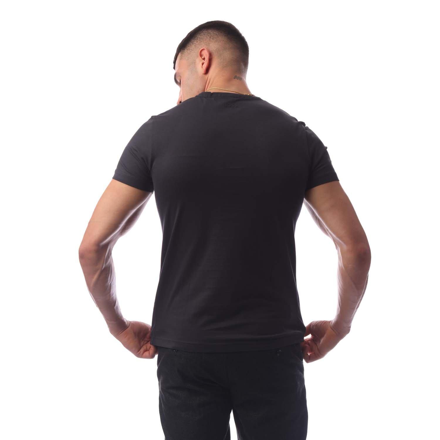 Dark Blue - Boss - Men's Teebo Regular Fit T-Shirt - 2