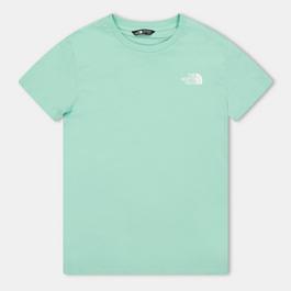 The North Face The North Face Teen S/S Simple Dome Tee Tnf White