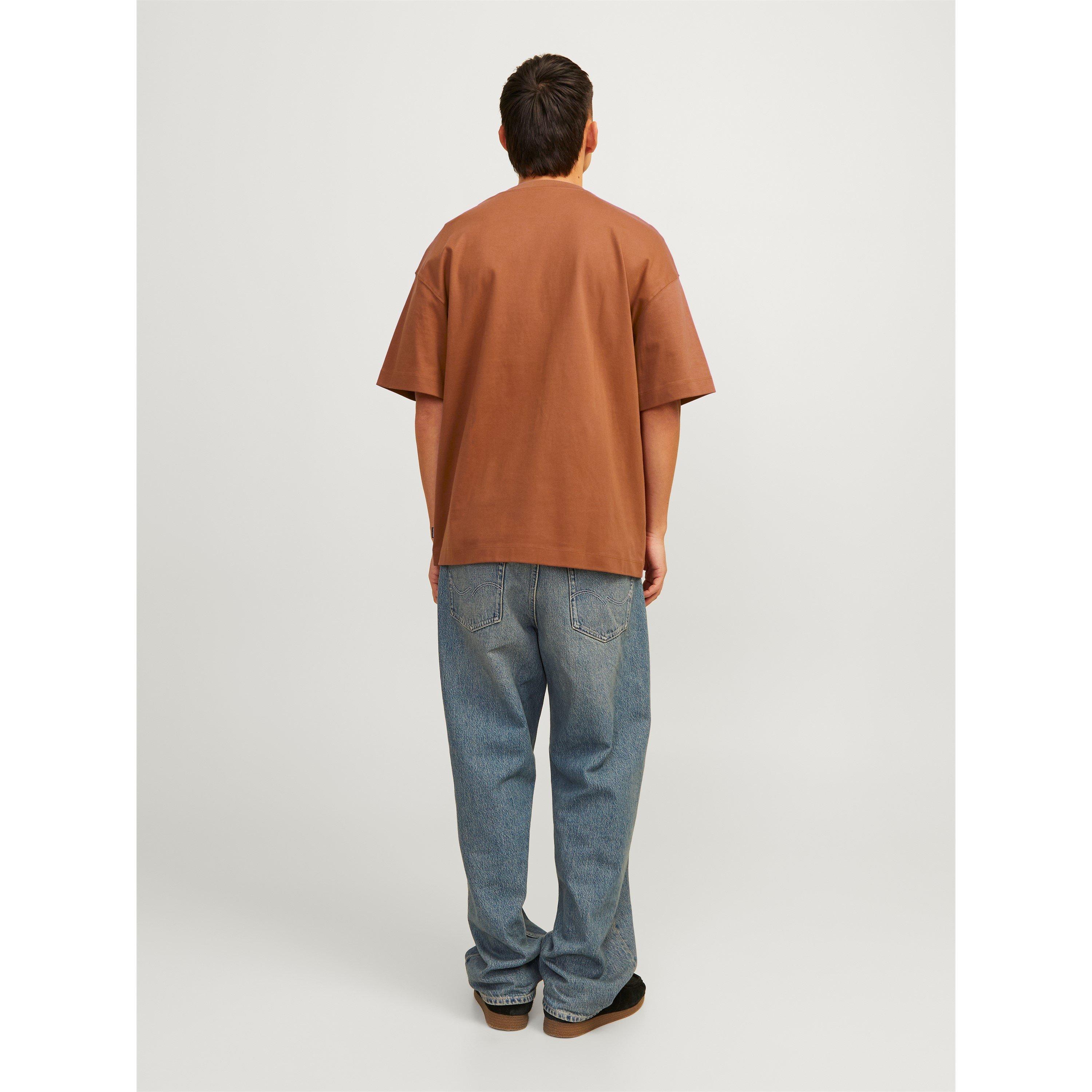 Mocha Bisque - Jack and Jones - Men's Regular Fit T-Shirt - 2