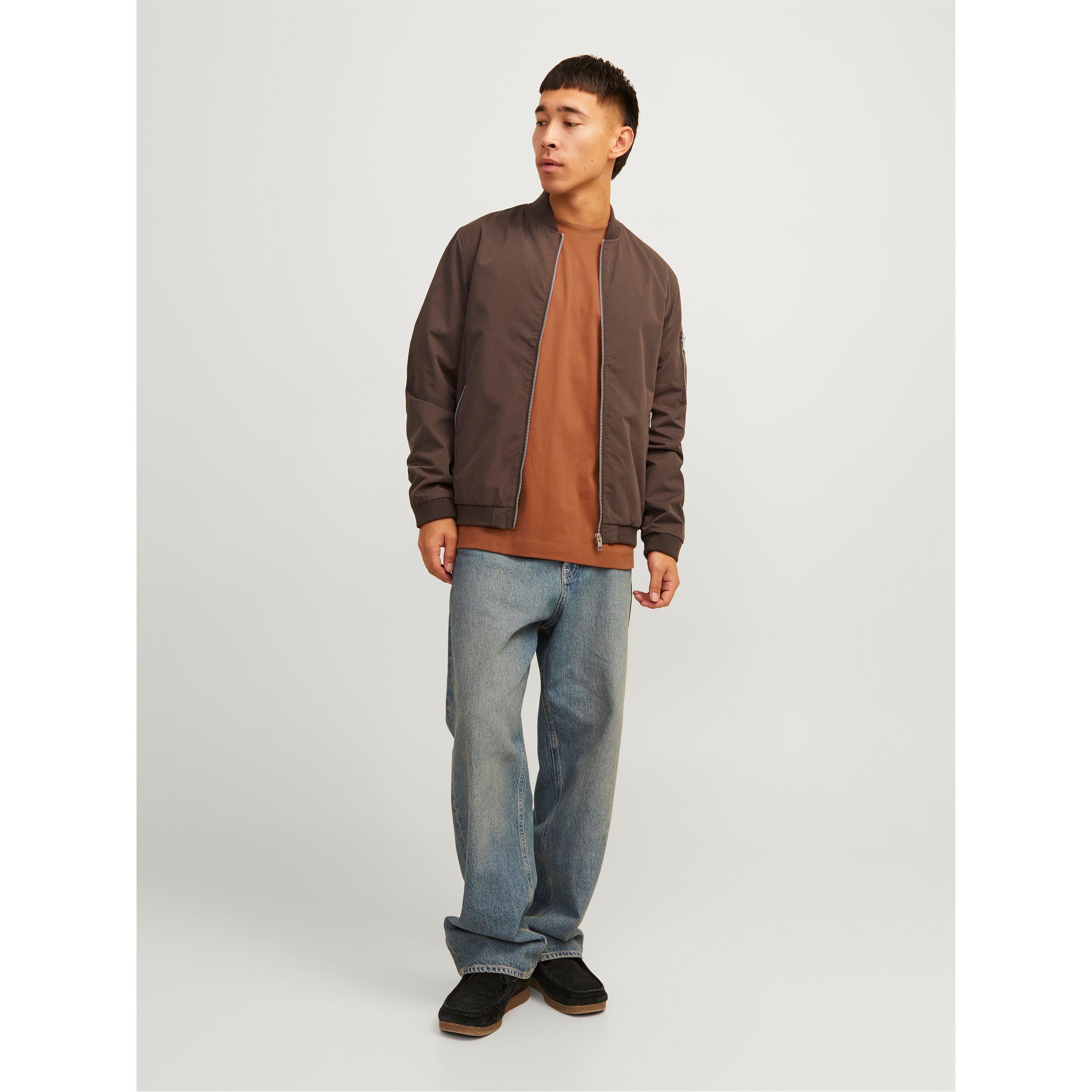Mocha Bisque - Jack and Jones - Men's Regular Fit T-Shirt - 5