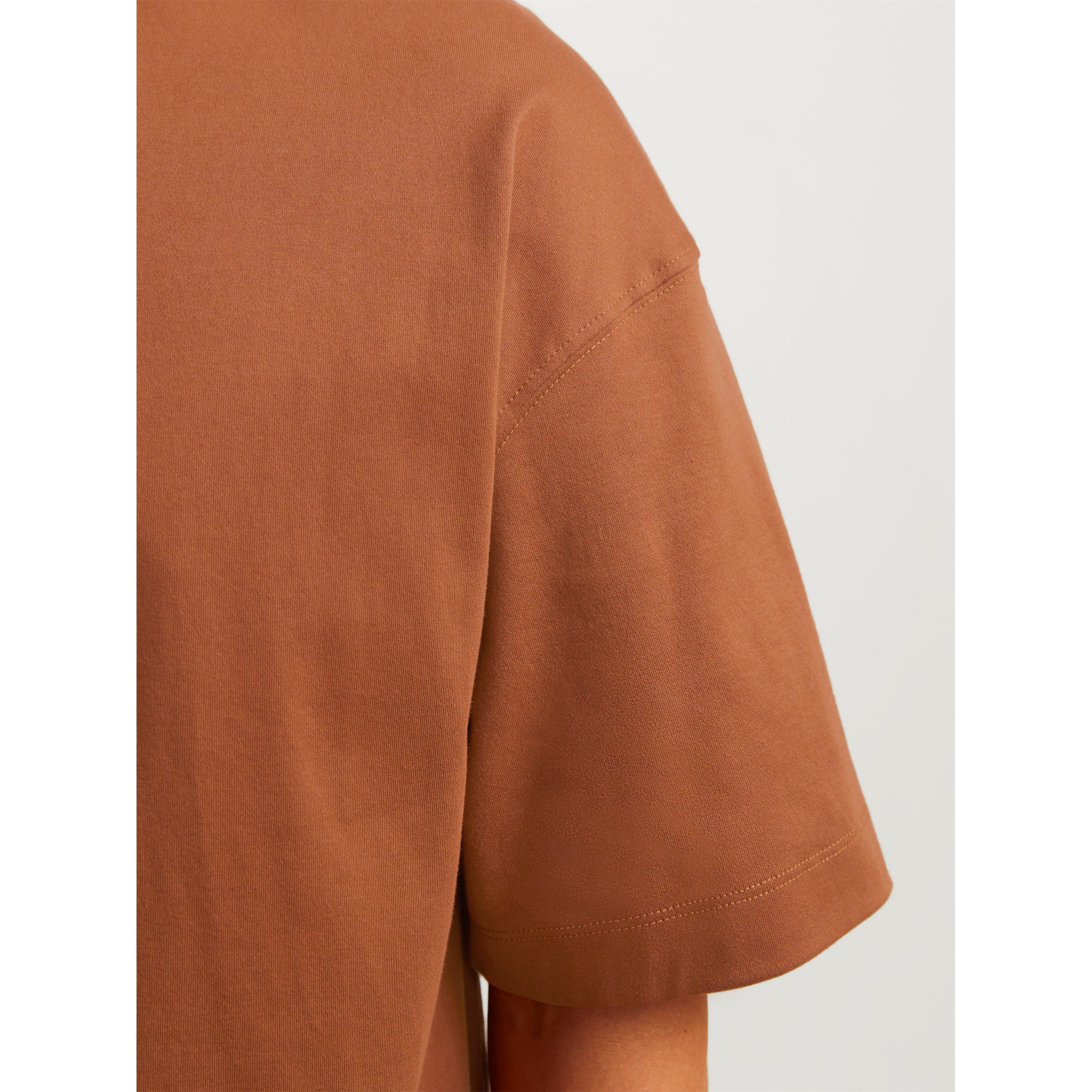 Mocha Bisque - Jack and Jones - Men's Regular Fit T-Shirt - 7