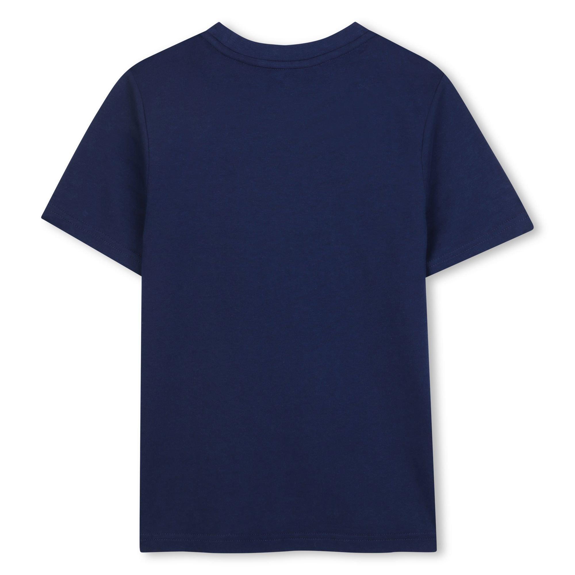 Navy - Timberland - Timb ClassicLogo Tee Jn54 - 2