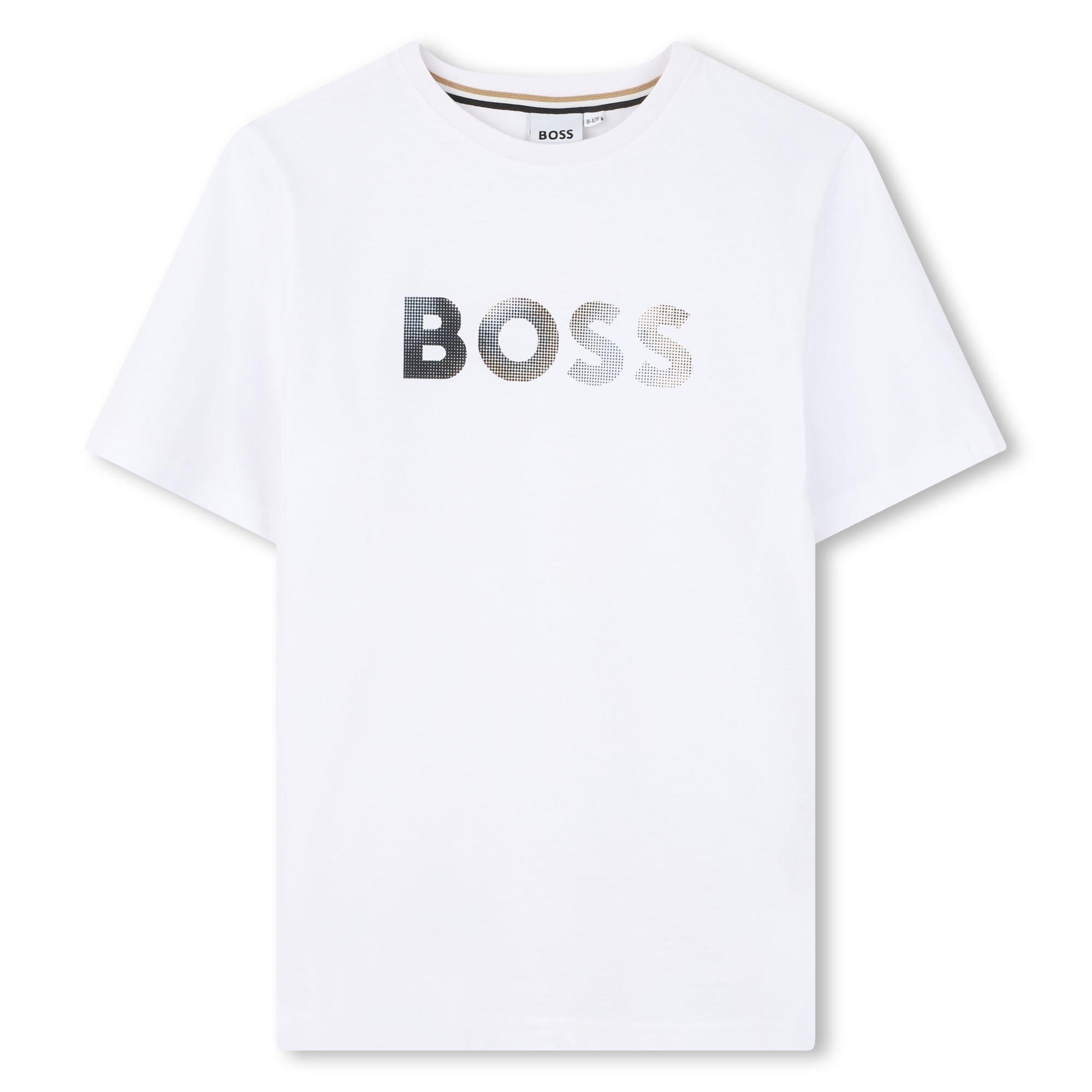 Boss Boys Kids' T-Shirt - White - 10Y