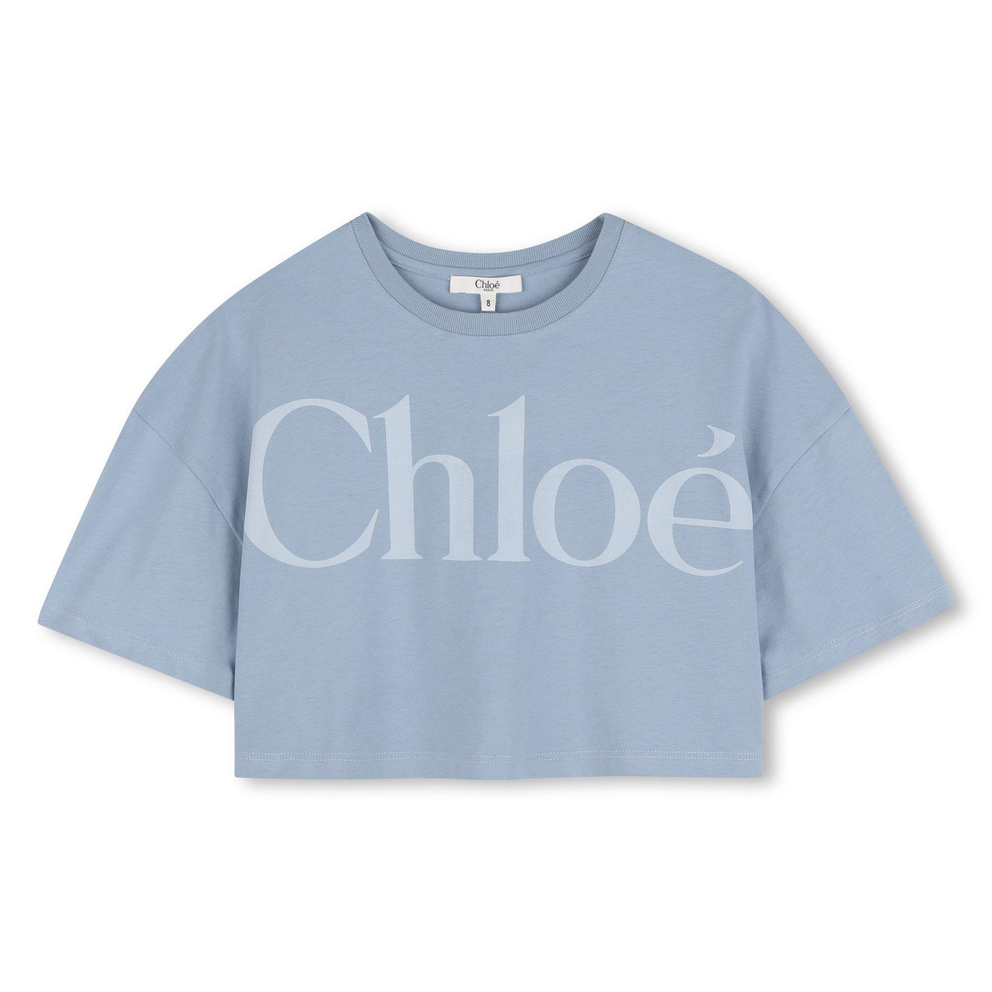 Blue - Chloe - Chloe SS T Shirt Jn62 - 1