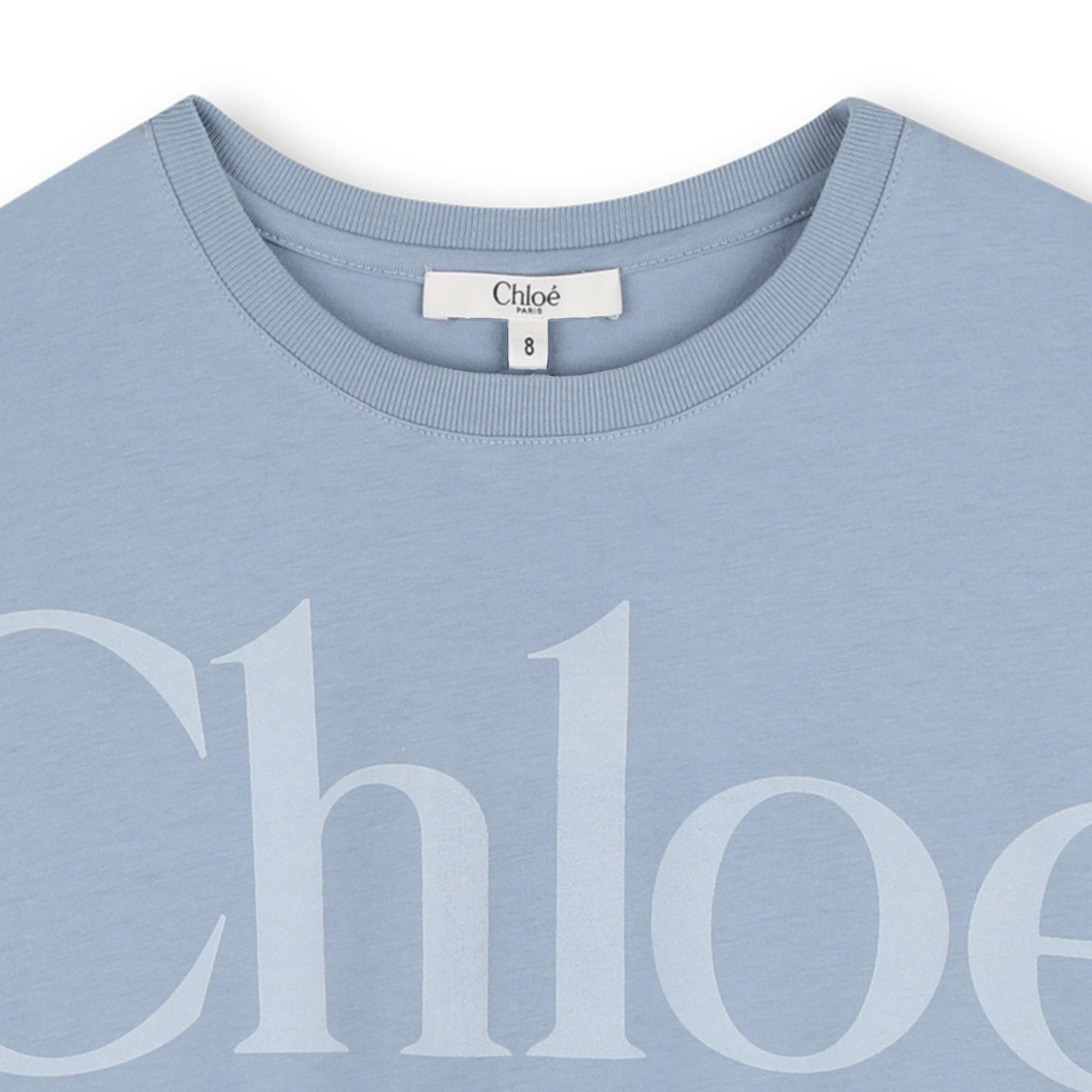 Blue - Chloe - Chloe SS T Shirt Jn62 - 3