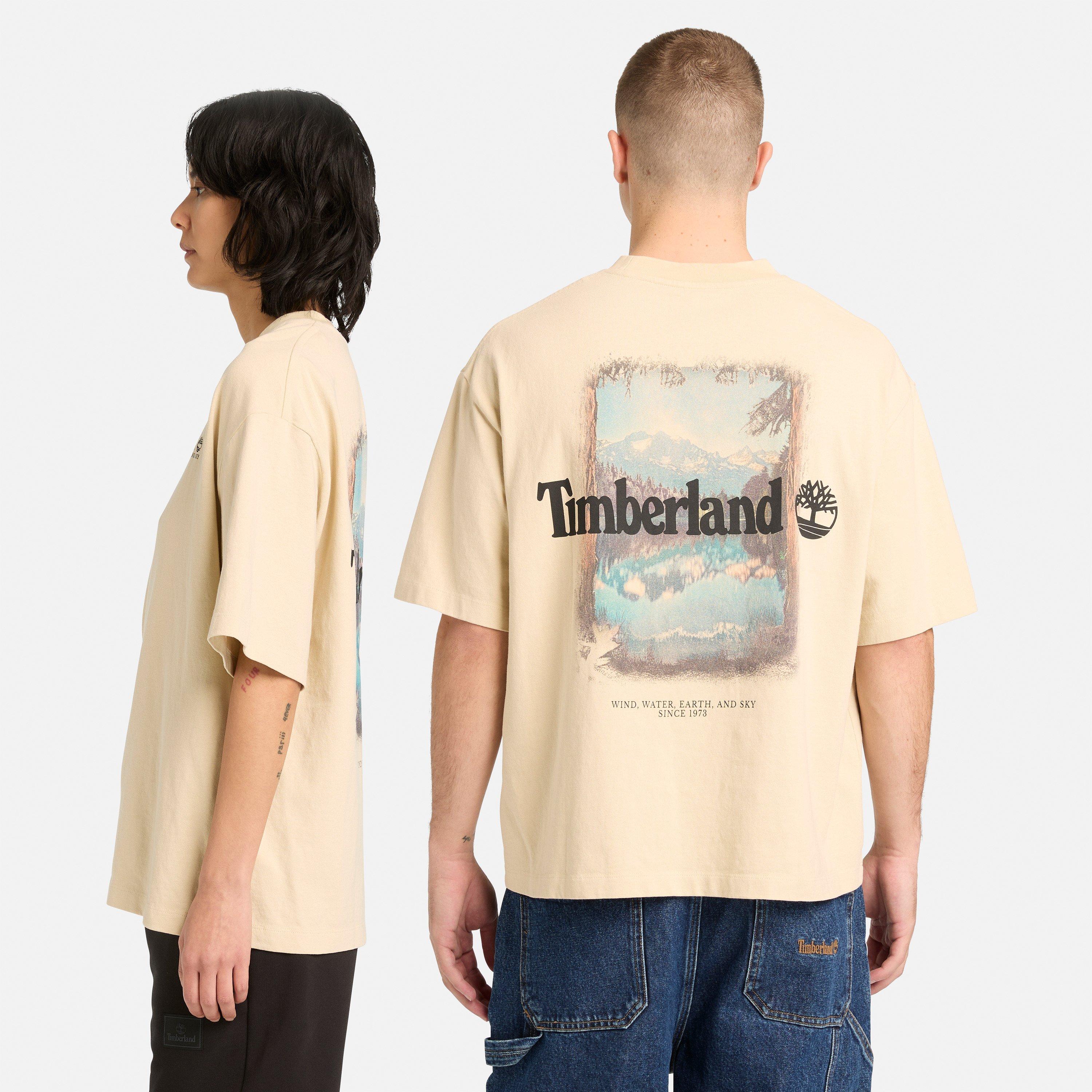 Timberland Men's Oversized T-Shirt - Putty - L