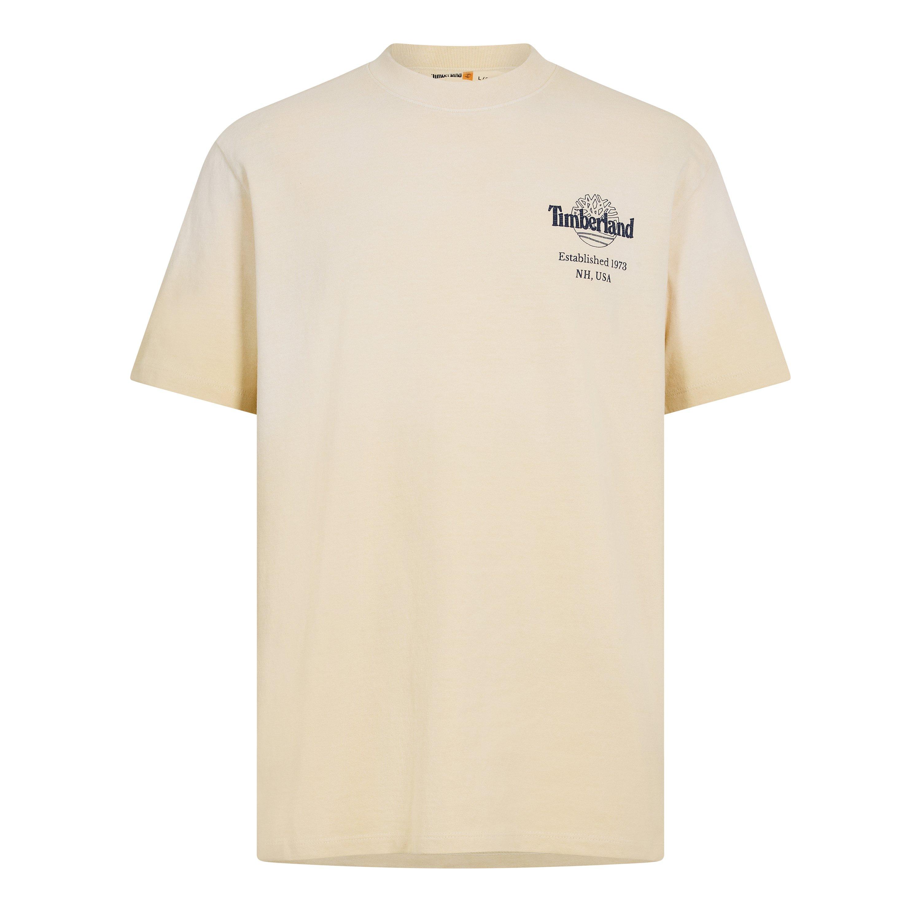 Kitt - Timberland - Mens Sunfaded Back Graphic T-Shirt - 1