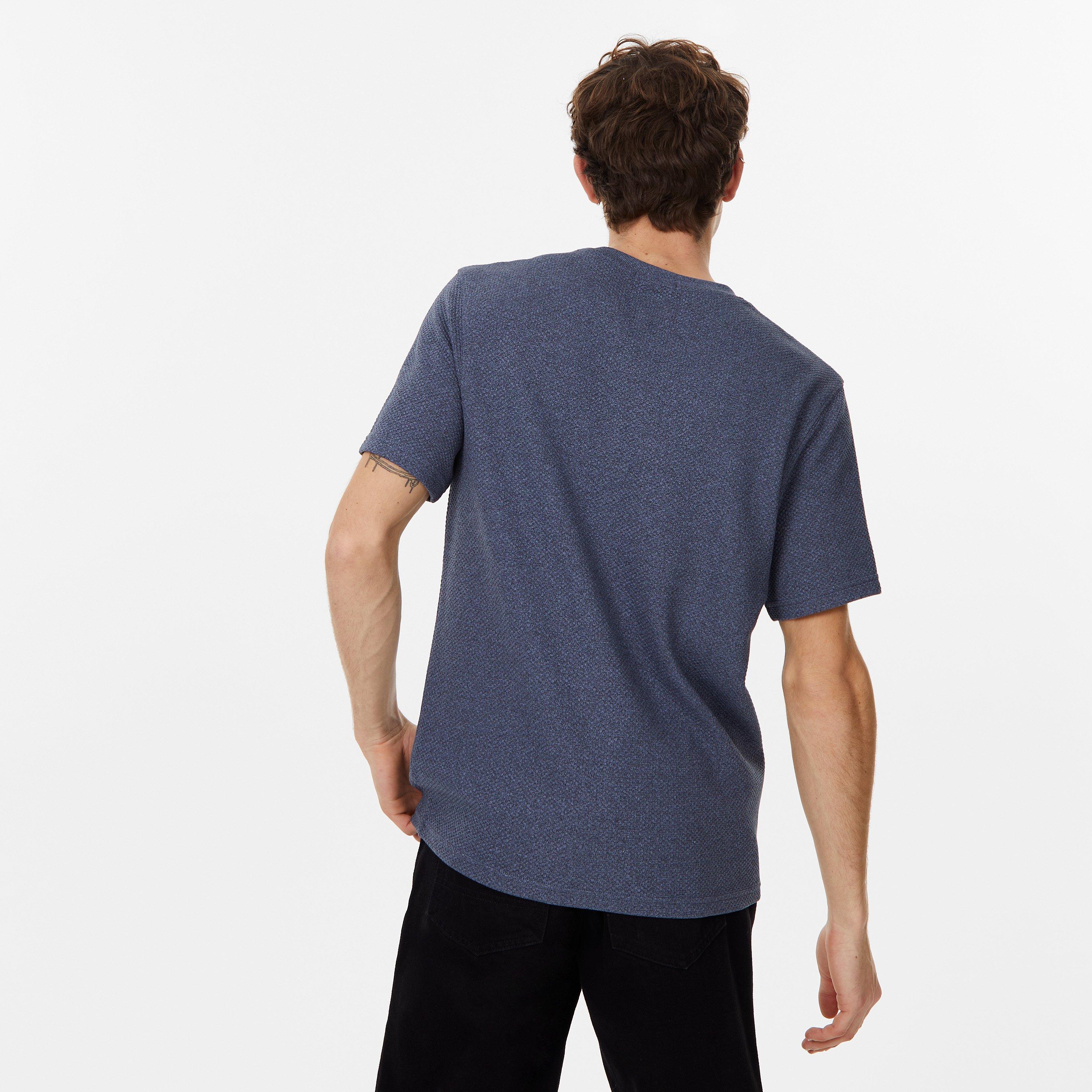 Navy - Jack Wills - Bubble Texture T-Shirt - 2