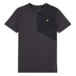 Lyle and Scott Lyle Panel T-Shirt Jn34