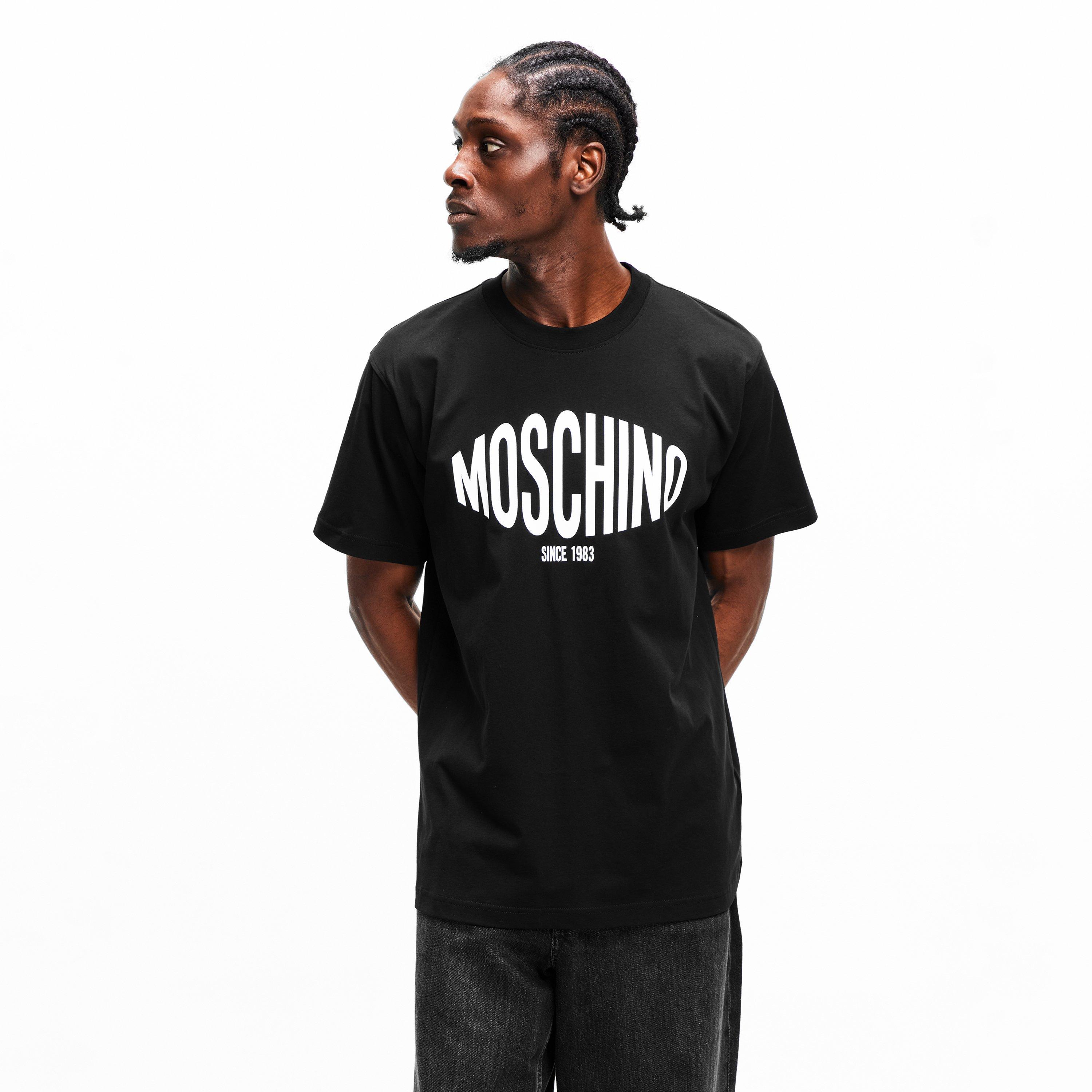 Multi Black - Moschino - Men's T-Shirt - 3