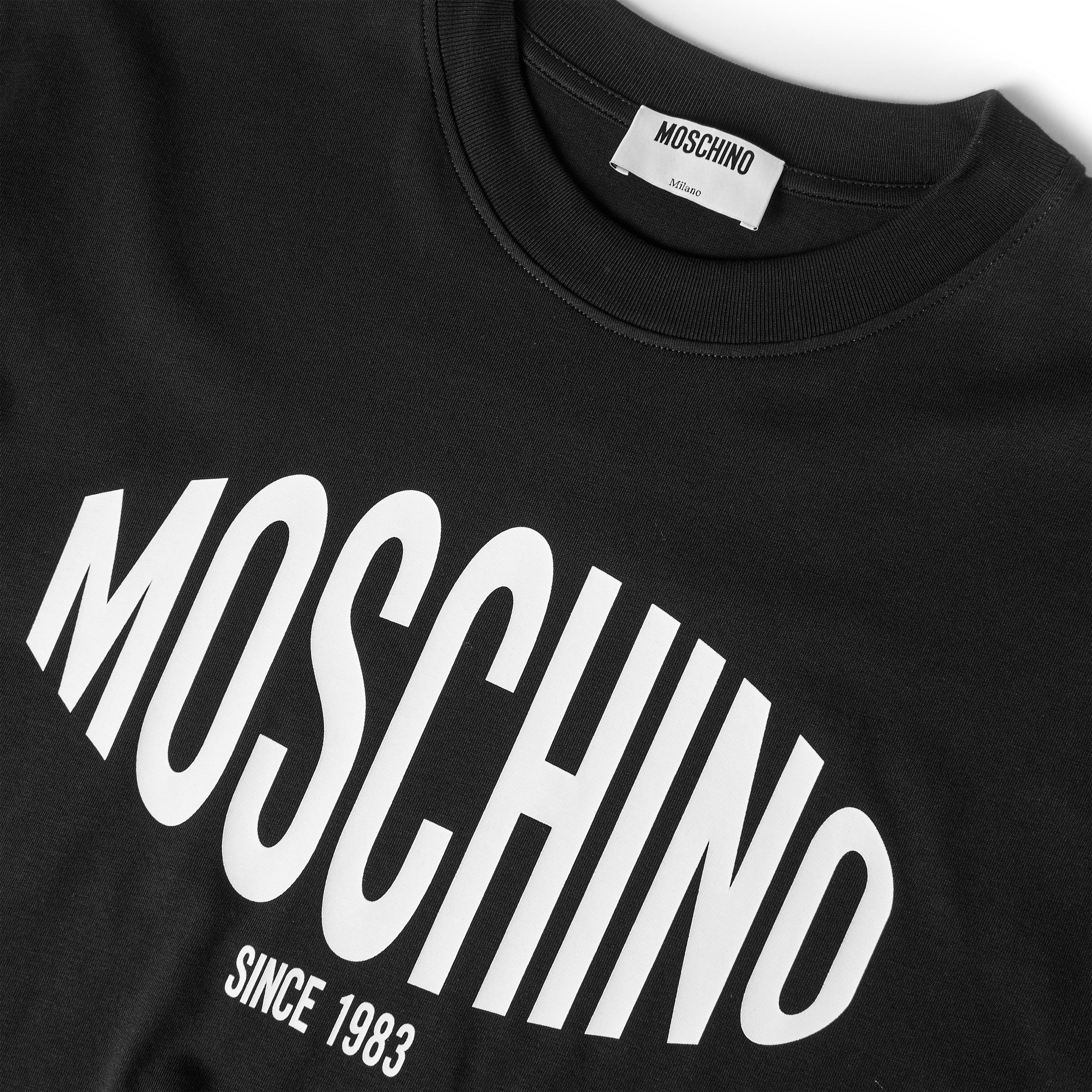 Multi Black - Moschino - Men's T-Shirt - 5