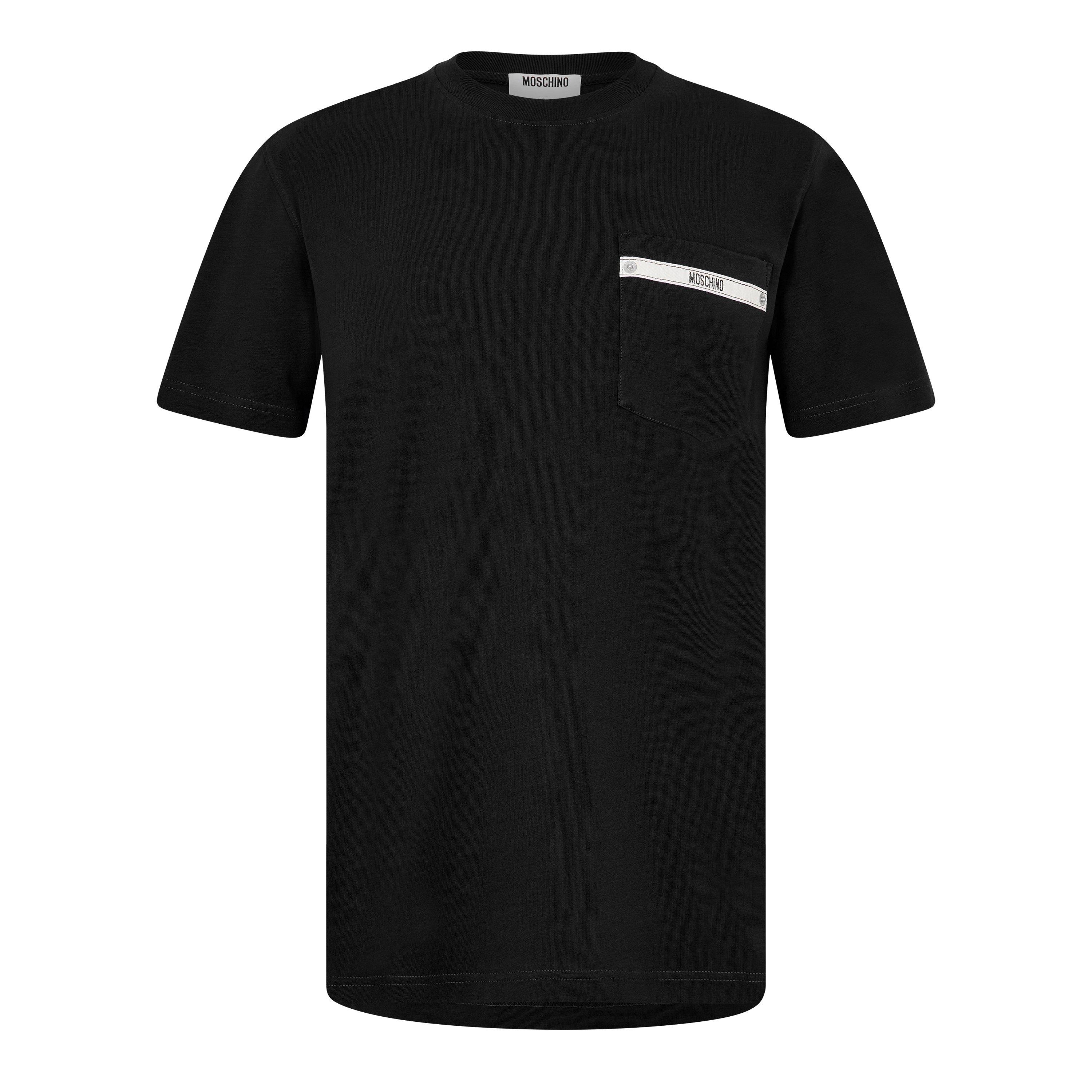Moschino Men's Tape T-Shirt - Black - XL