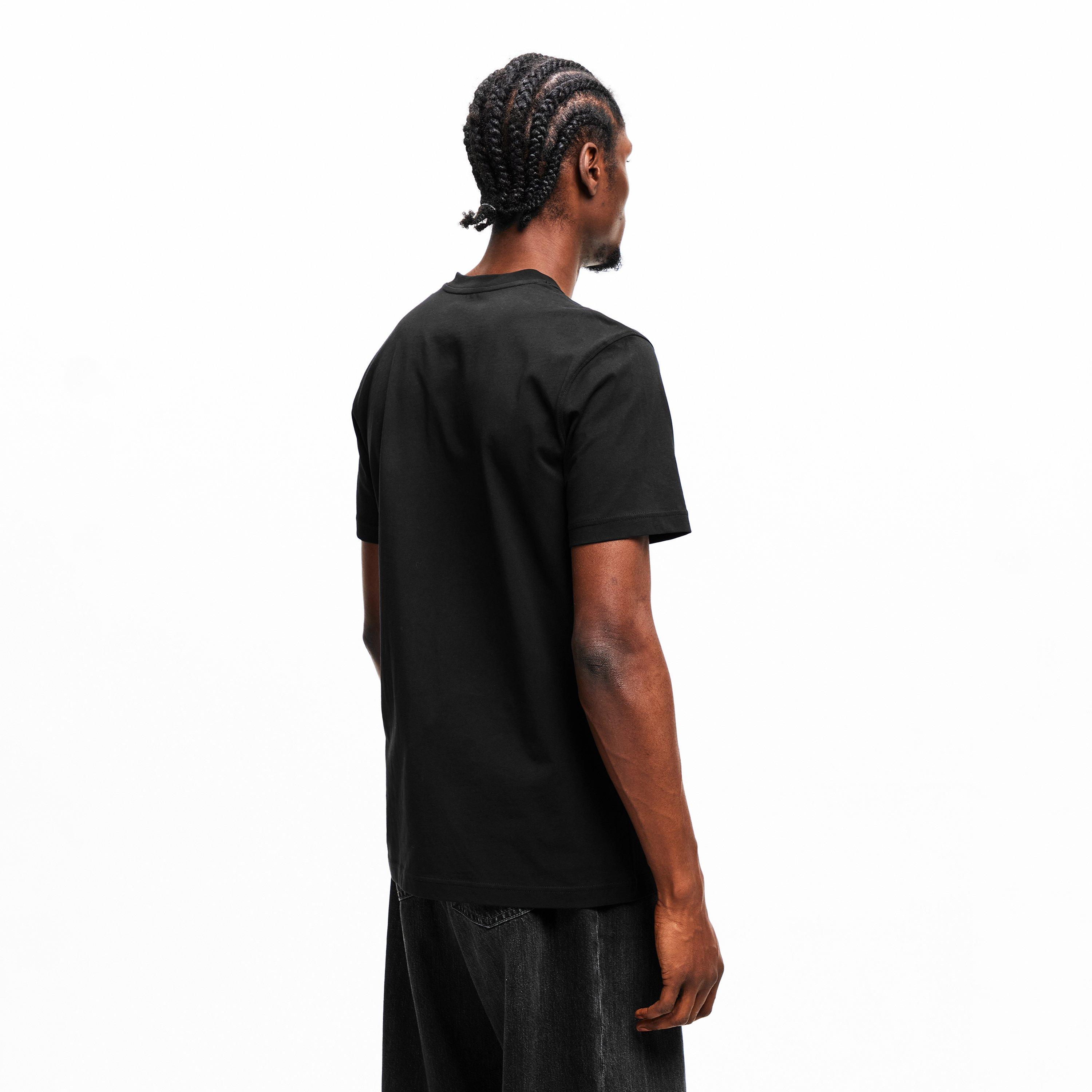 Black - Moschino - Men's Tape T-Shirt - 4