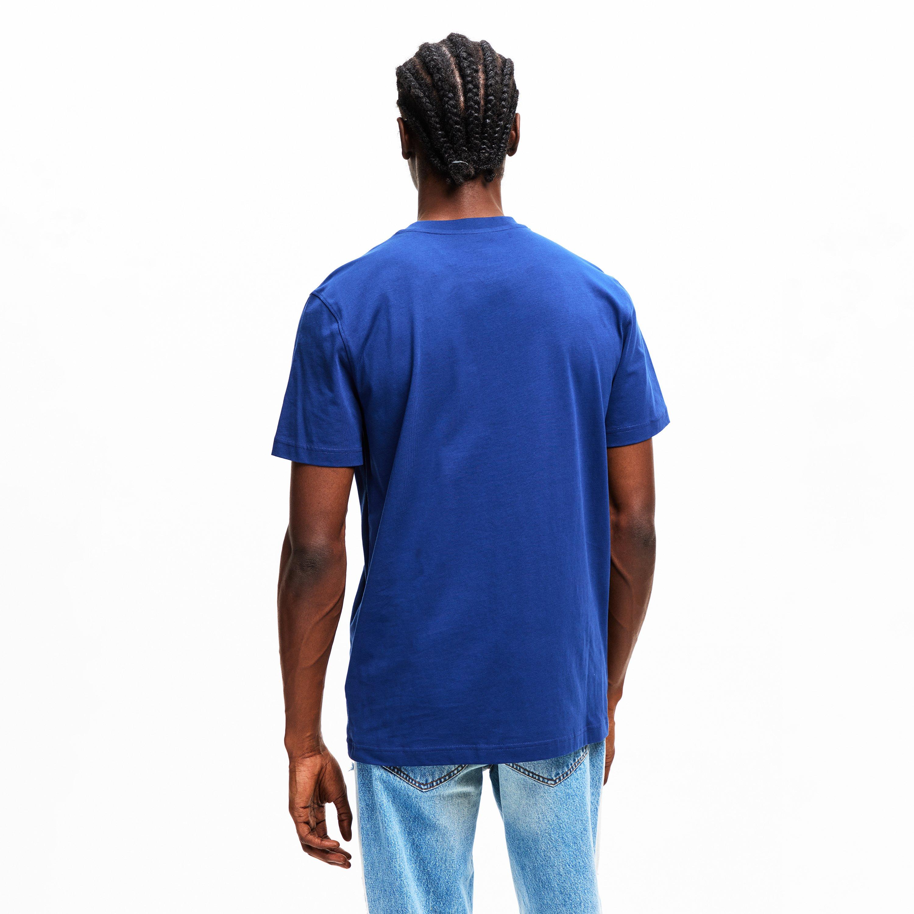 Blue - Moschino - Men's Tape T-Shirt - 4