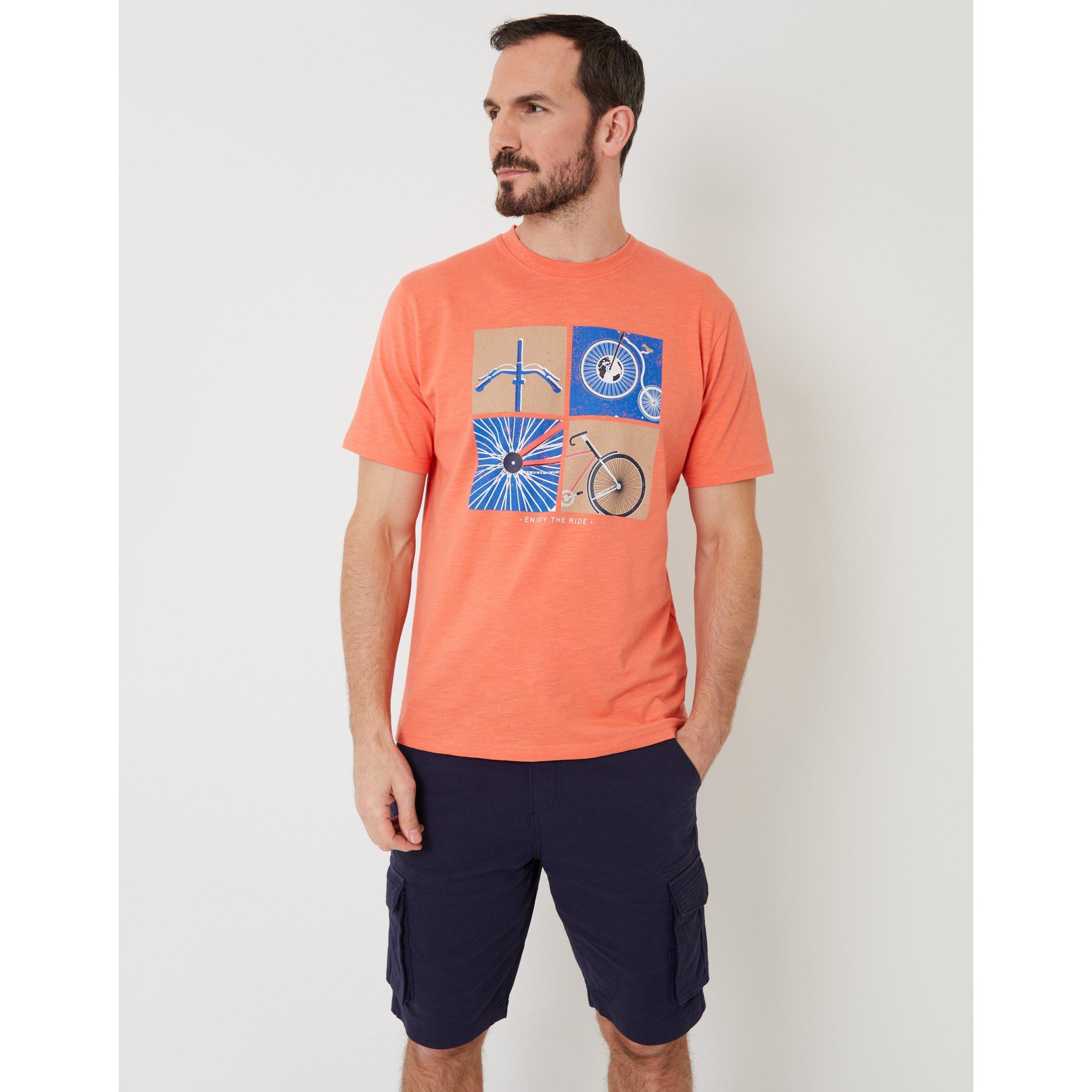 Coral - Saltwell - Men's Miller Regular Fit T-Shirt - 1