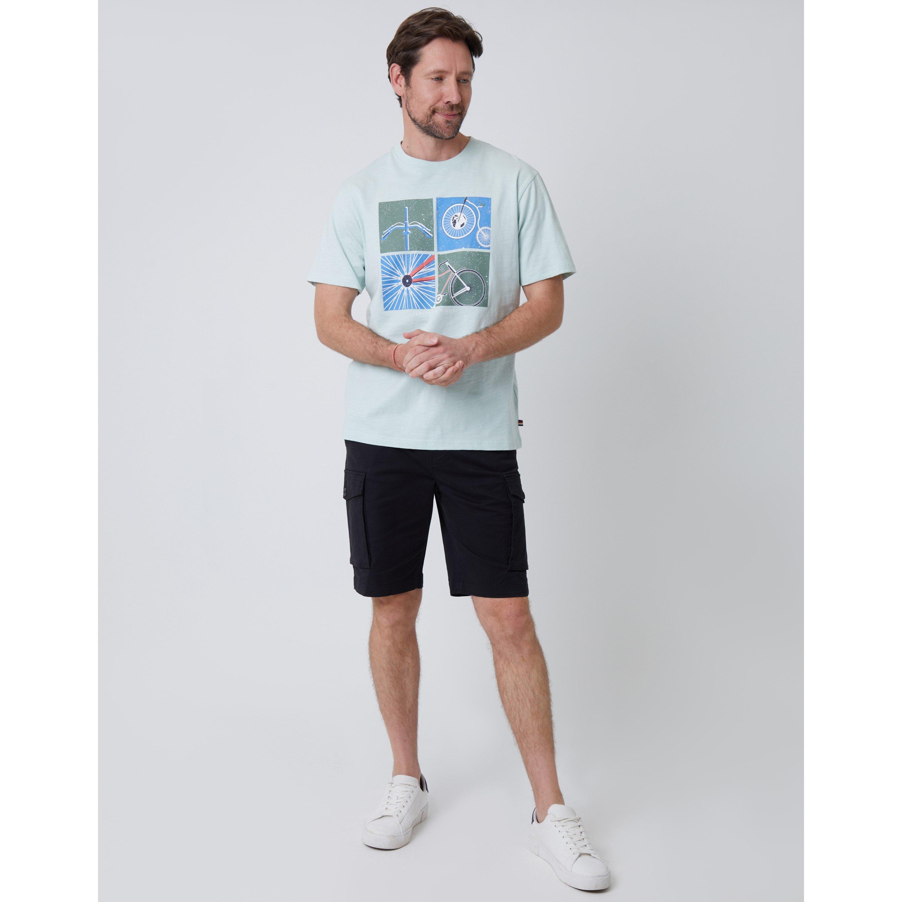 Sky Blue - Saltwell - Saltwel Miller Regular Fit T-Shirt - 2