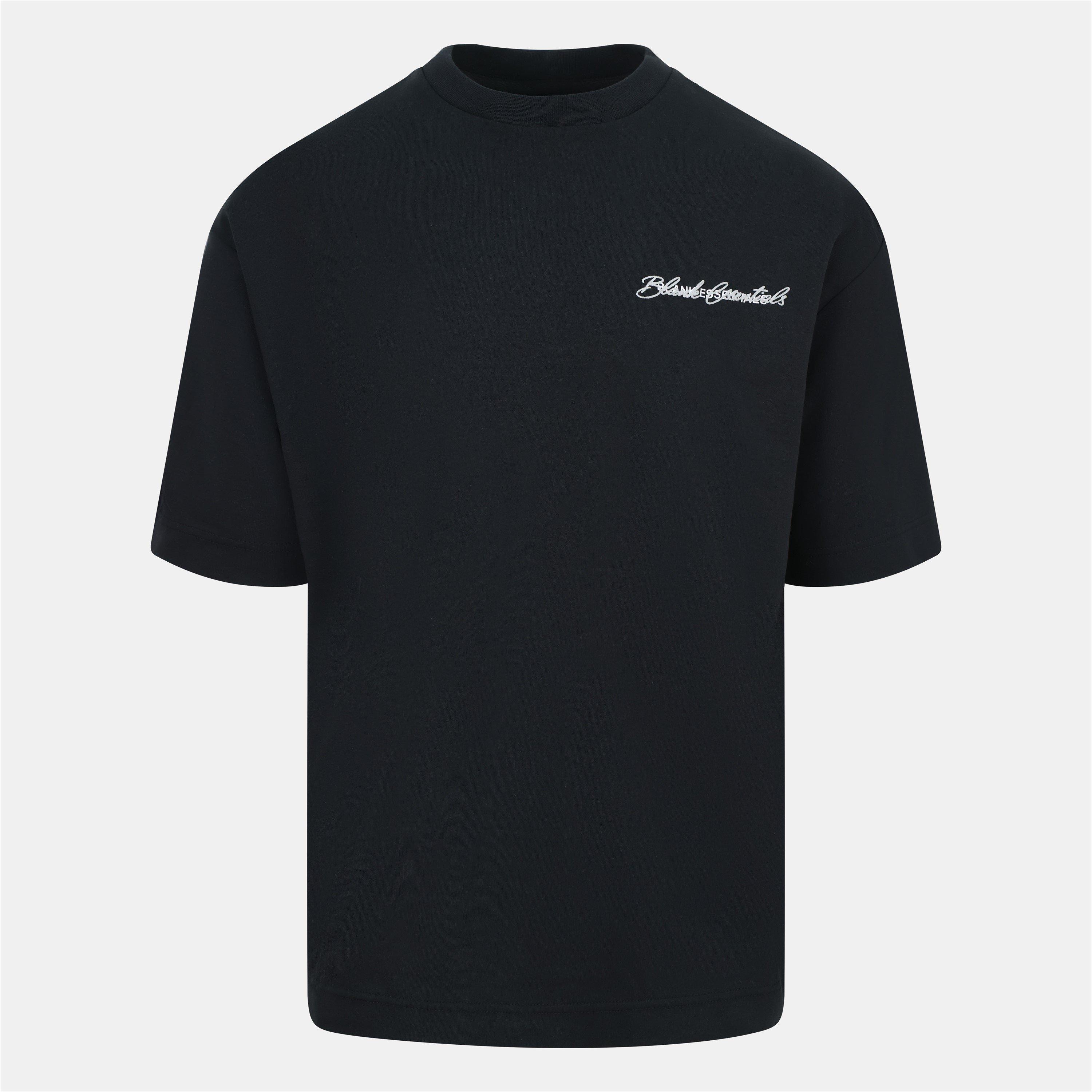 Black - Blank Essentials - Men's Signature Oversized Fit T-Shirt - 1